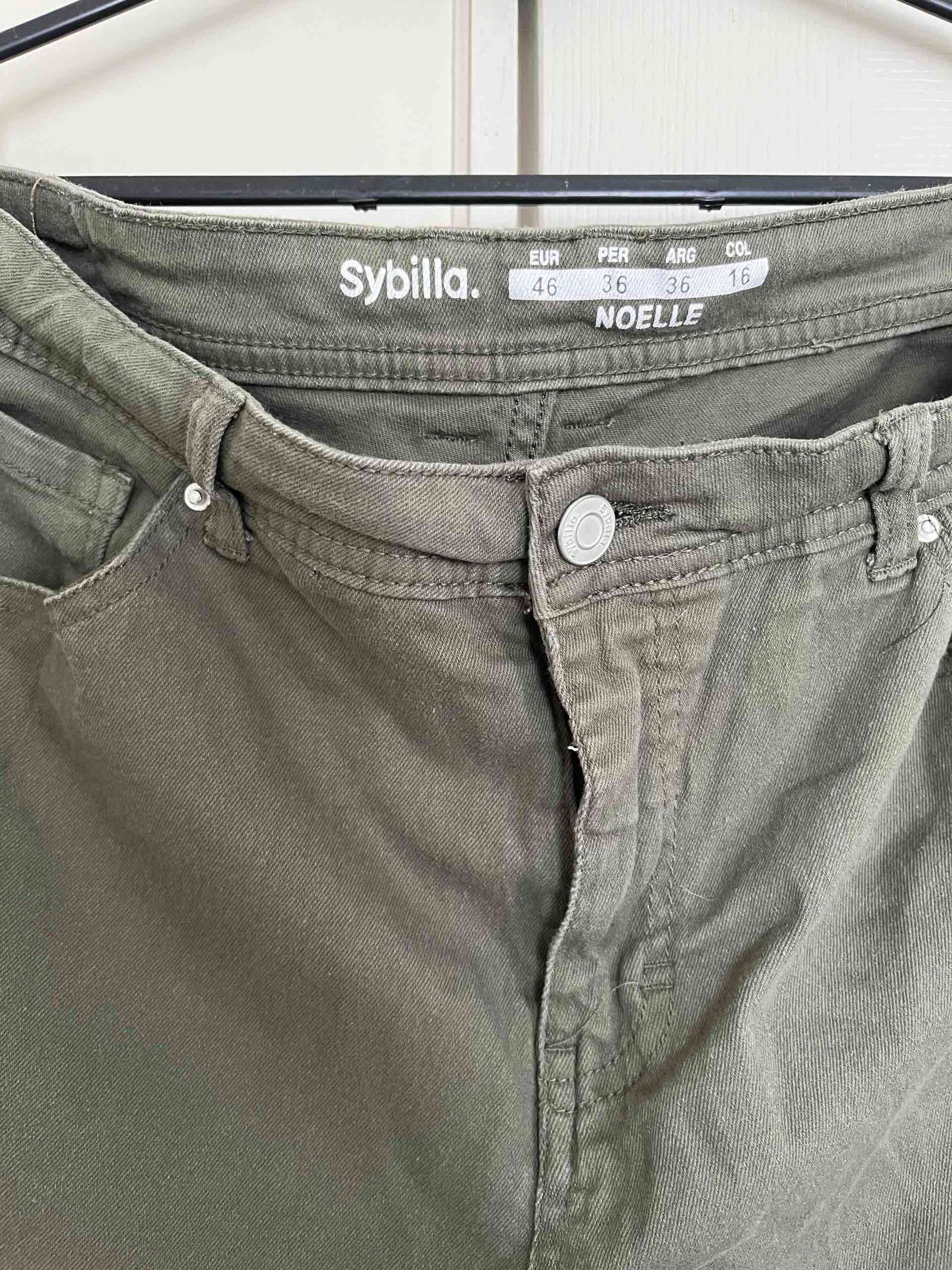 Pantalón cargo verde oliva - miniatura 4