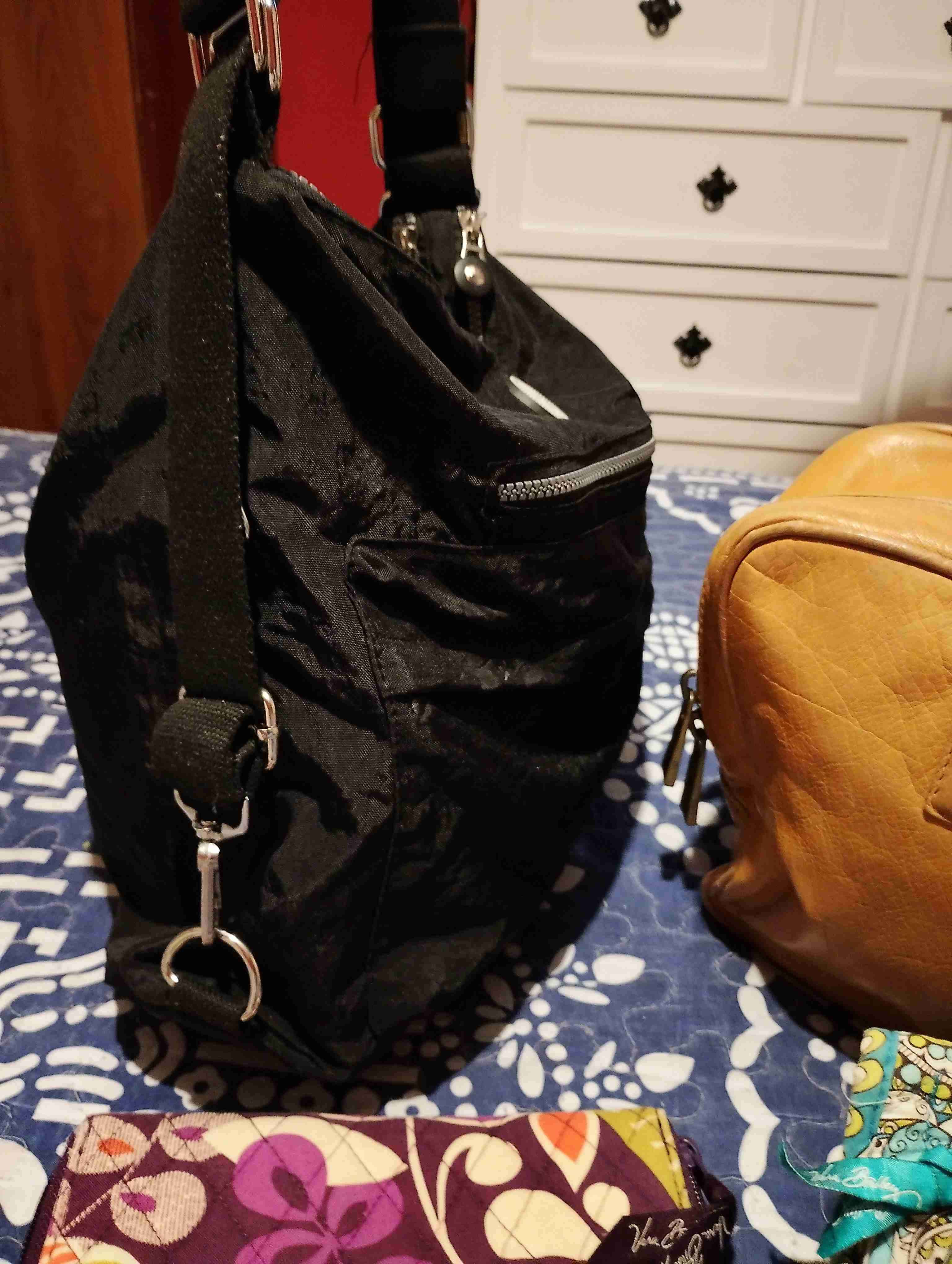 Bolso negro con cierre - miniatura 2