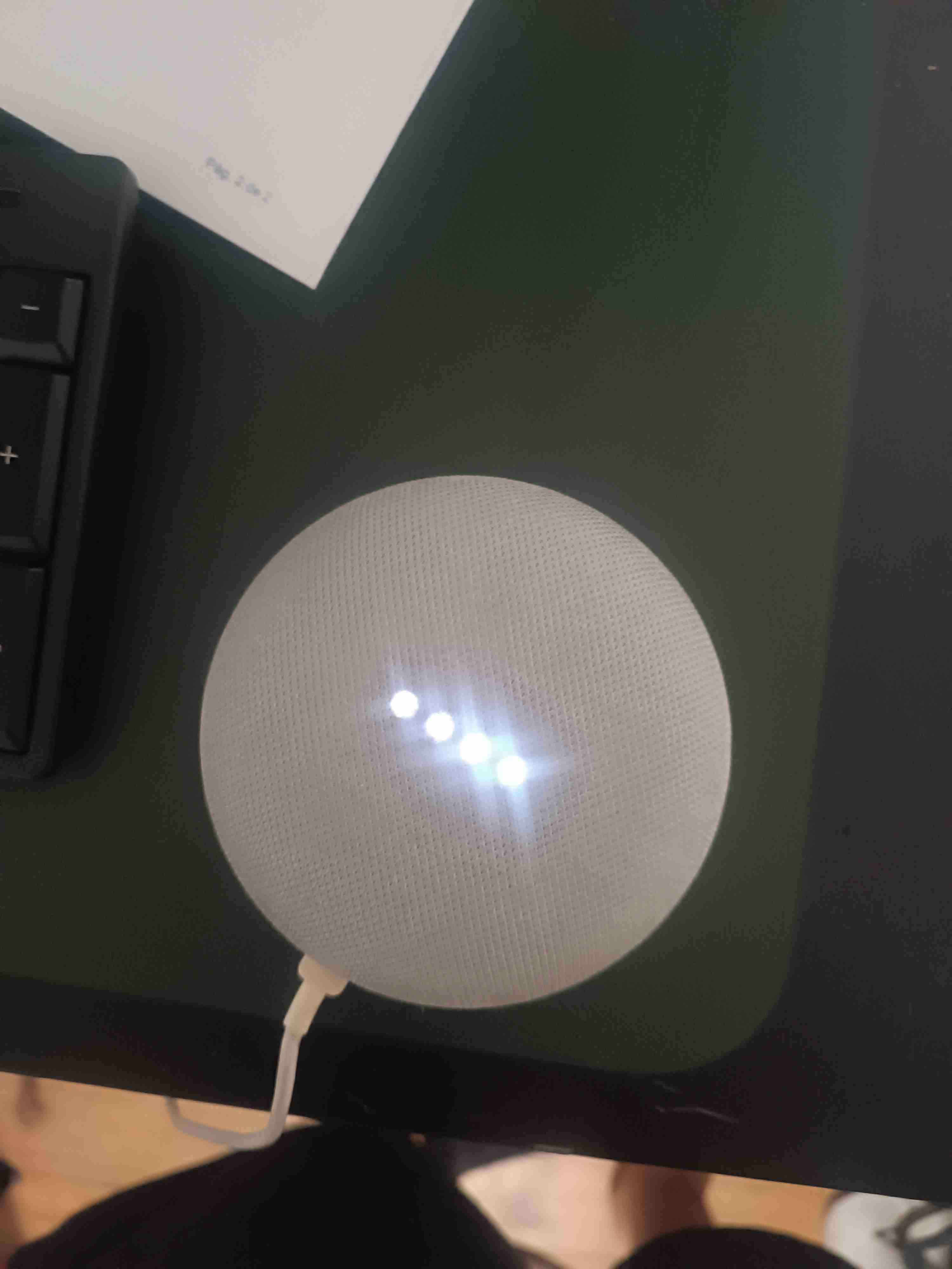 Altavoz inteligente google home mini