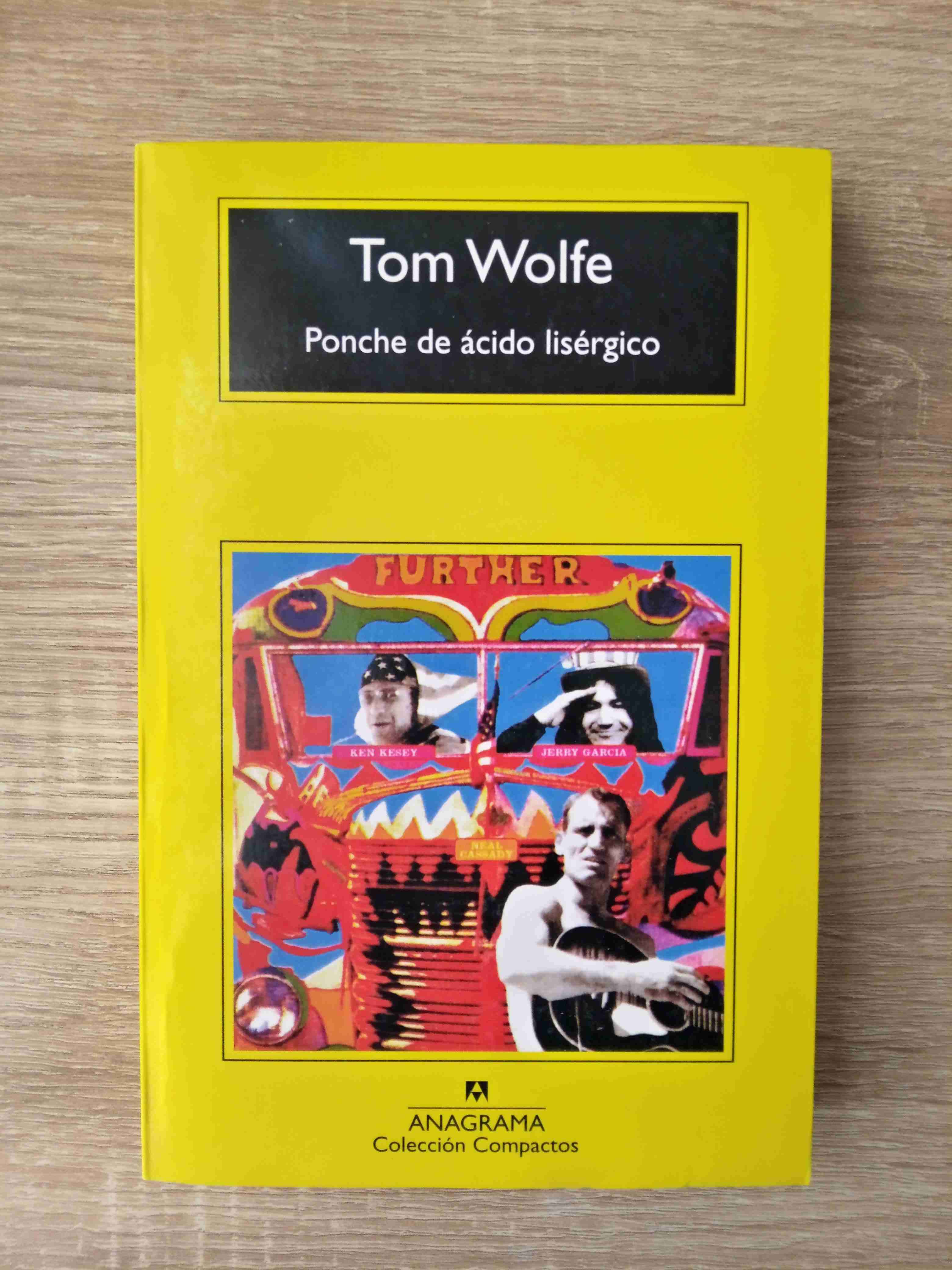 Libro Tom Wolfe Ponche de ácido lisérgico