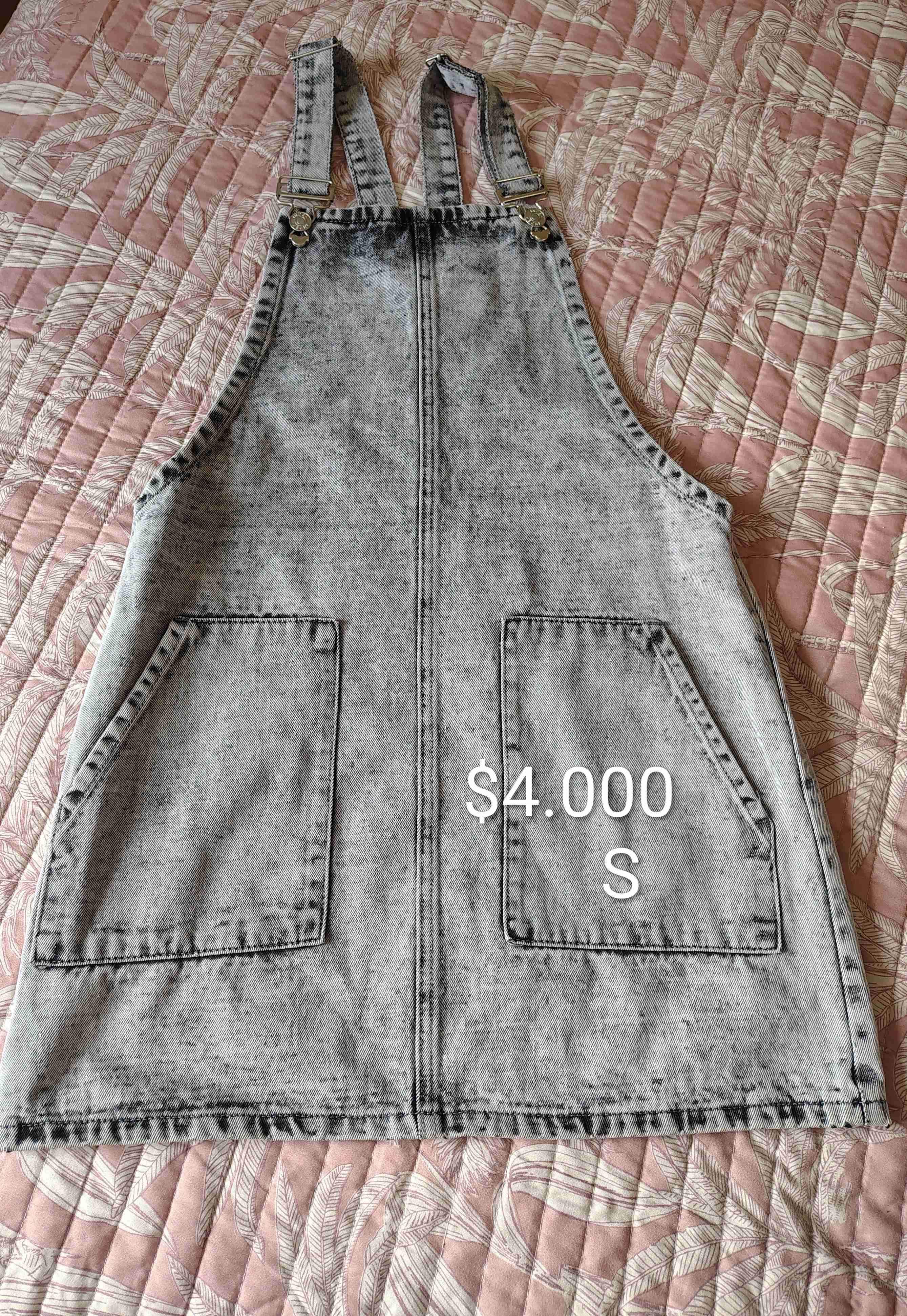 Jumper de mezclilla gris