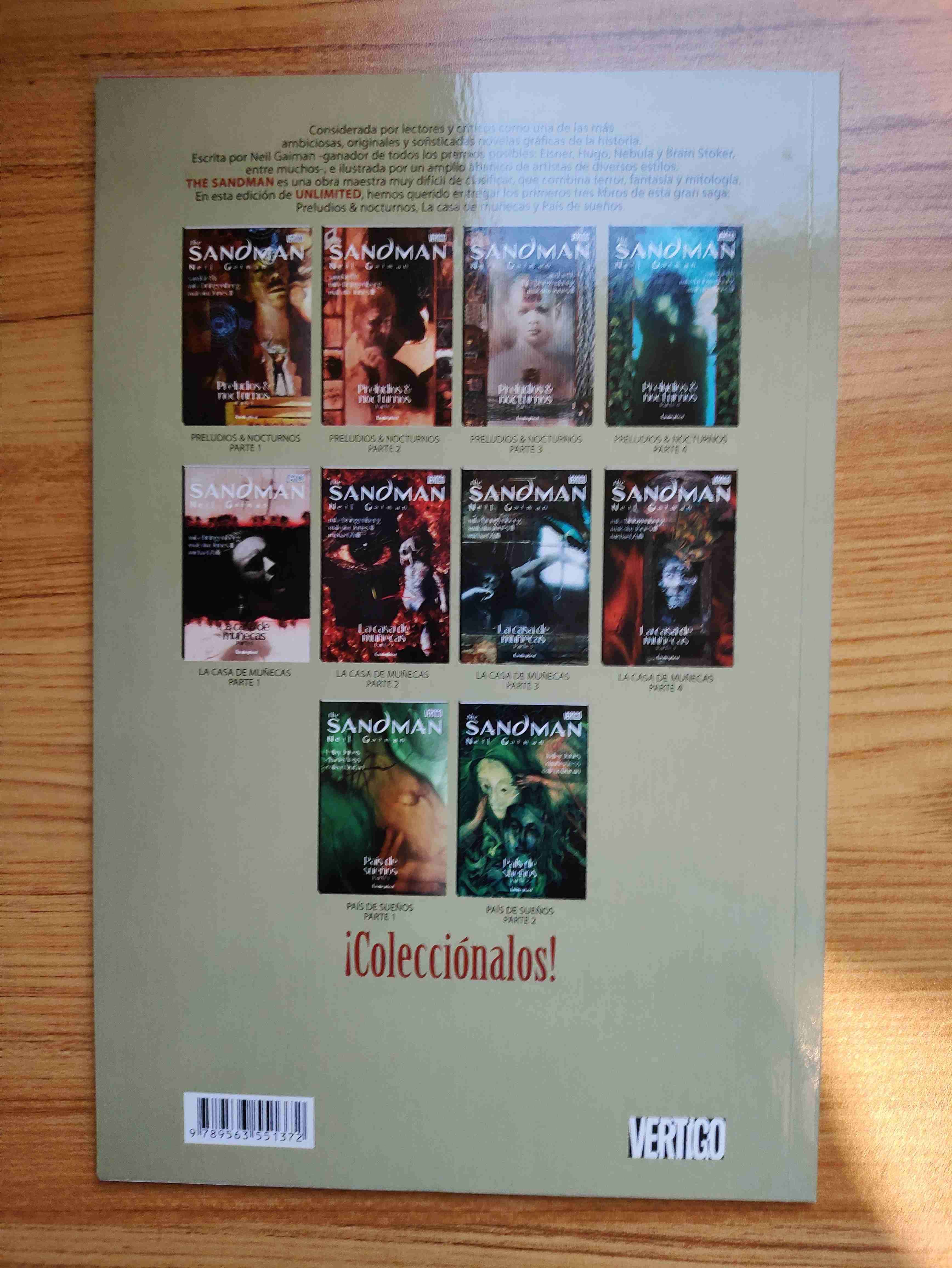 Cómic Sandman Preludios & Nocturnos - miniatura 2