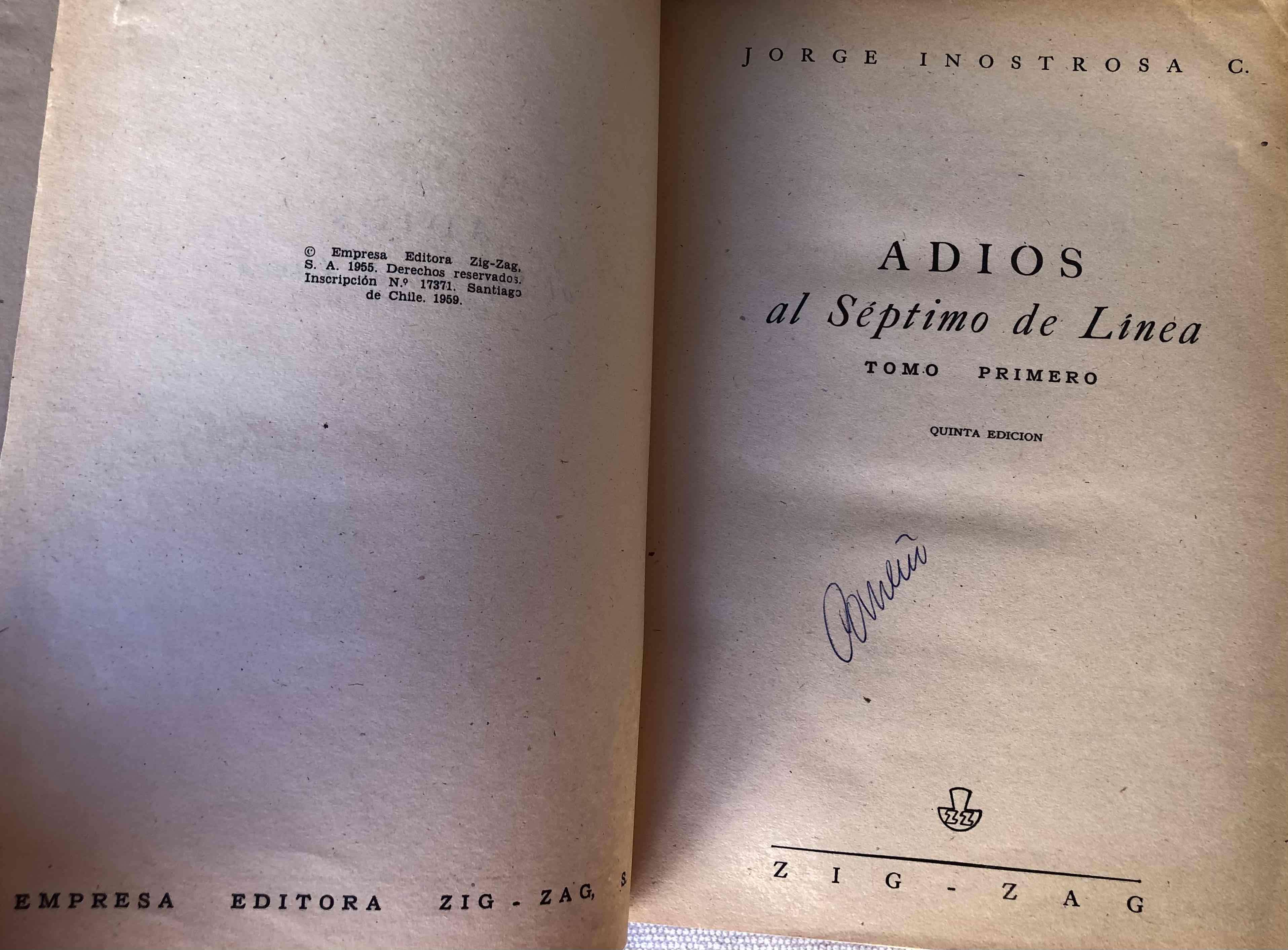 Libros Adiós al Séptimo de Línea - miniatura 2