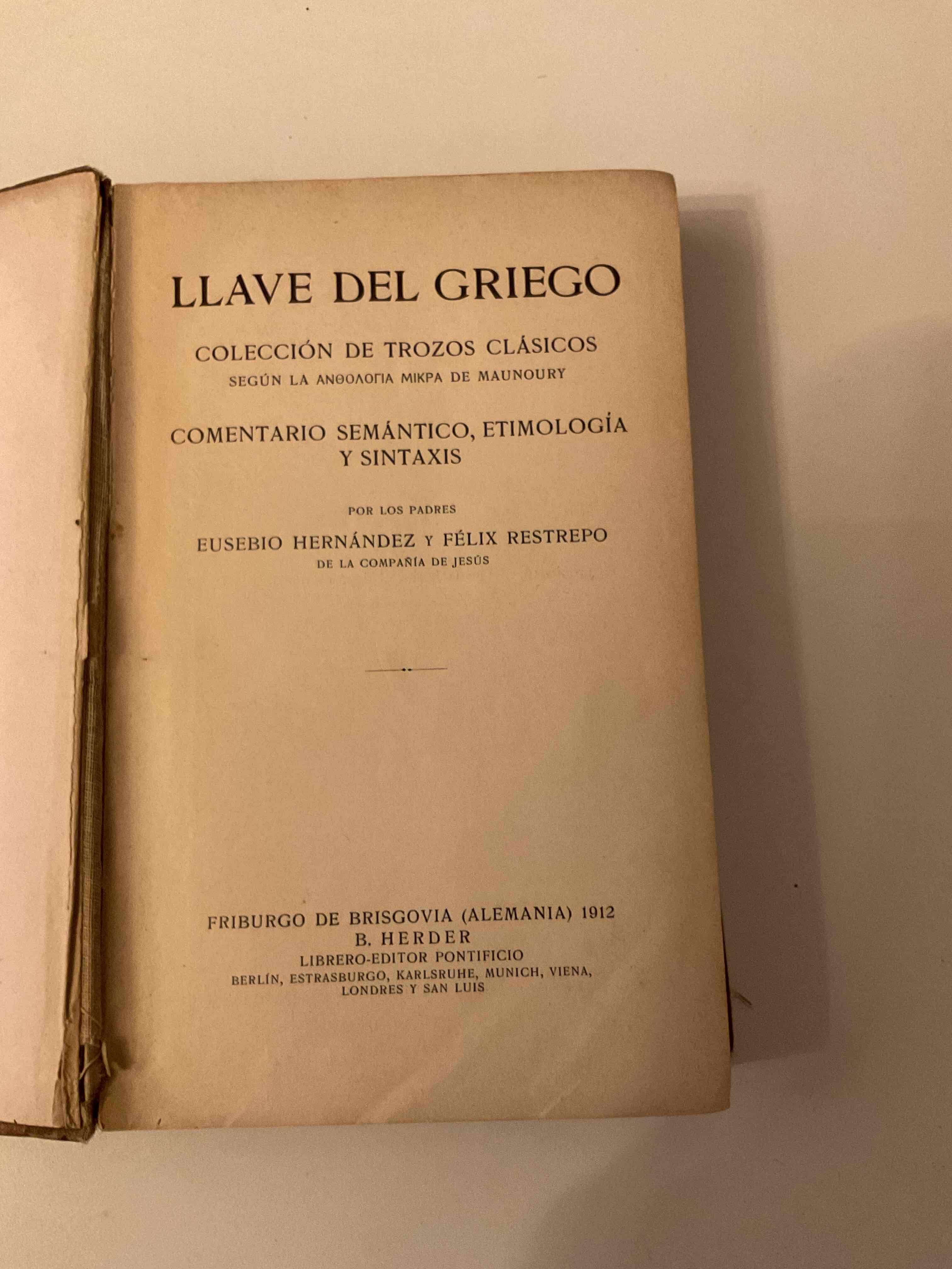 Libro Llave del Griego - miniatura 3