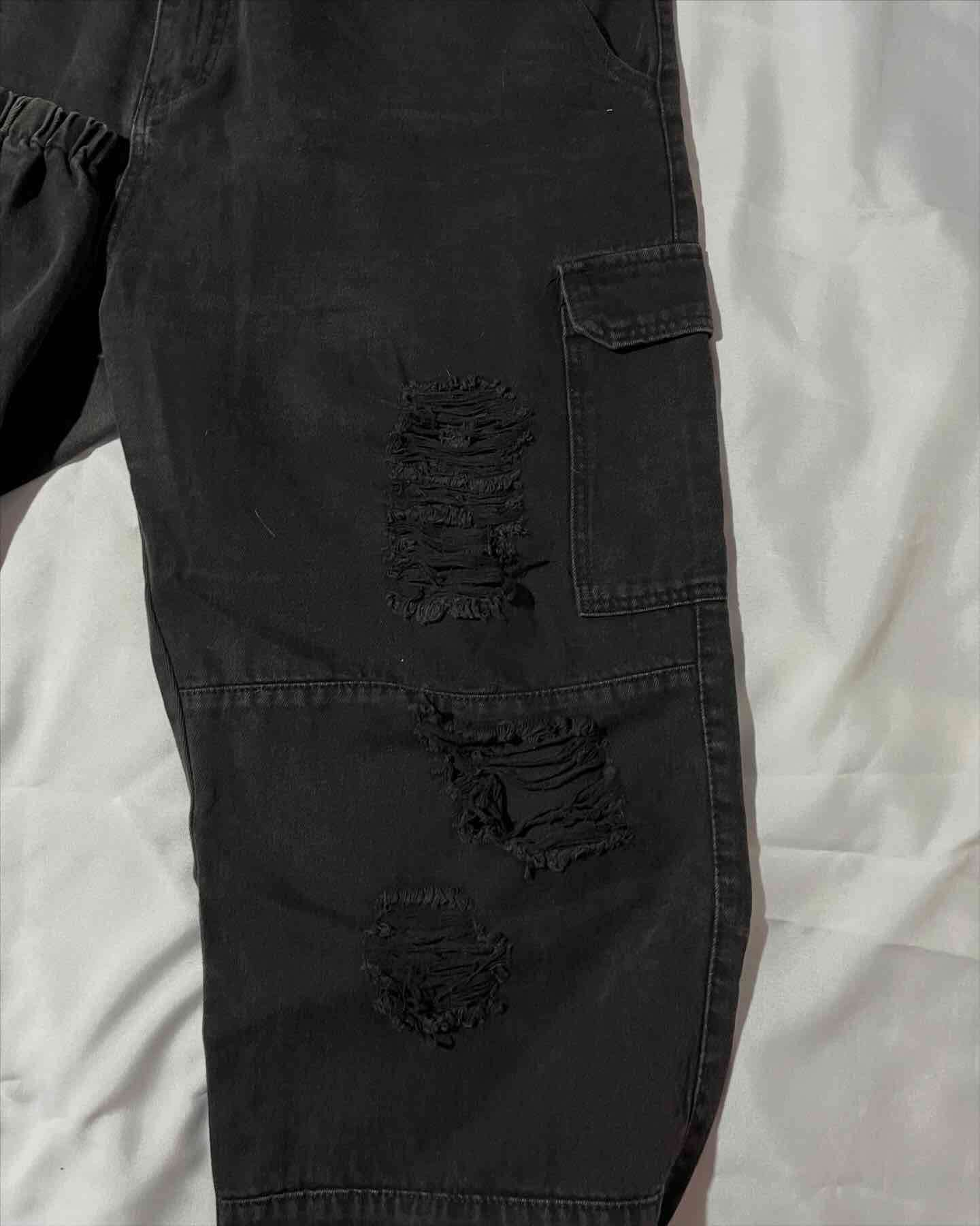 Pantalones cargo negros - SHEIN 3XL - miniatura 5