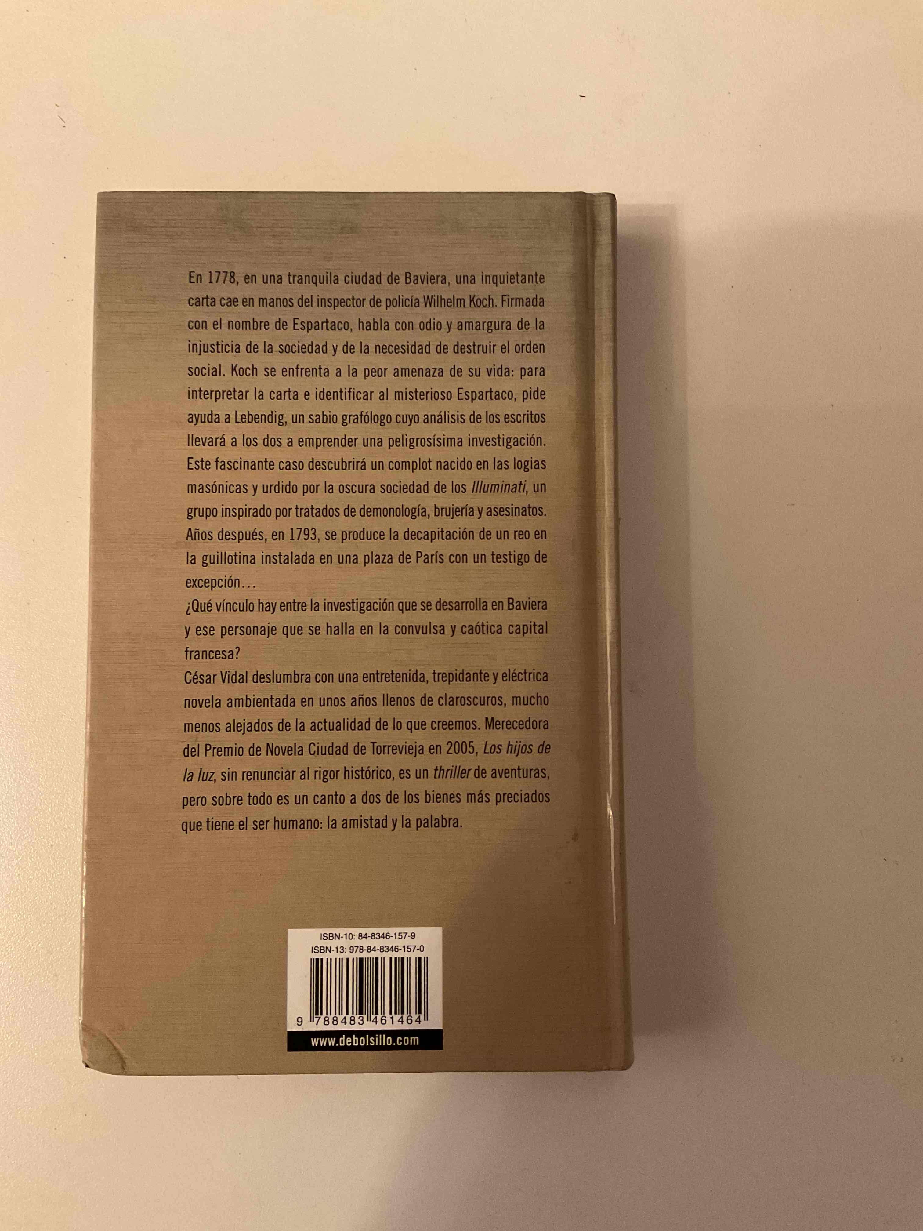 Libro 'Los hijos de la luz' César Vidal - miniatura 2