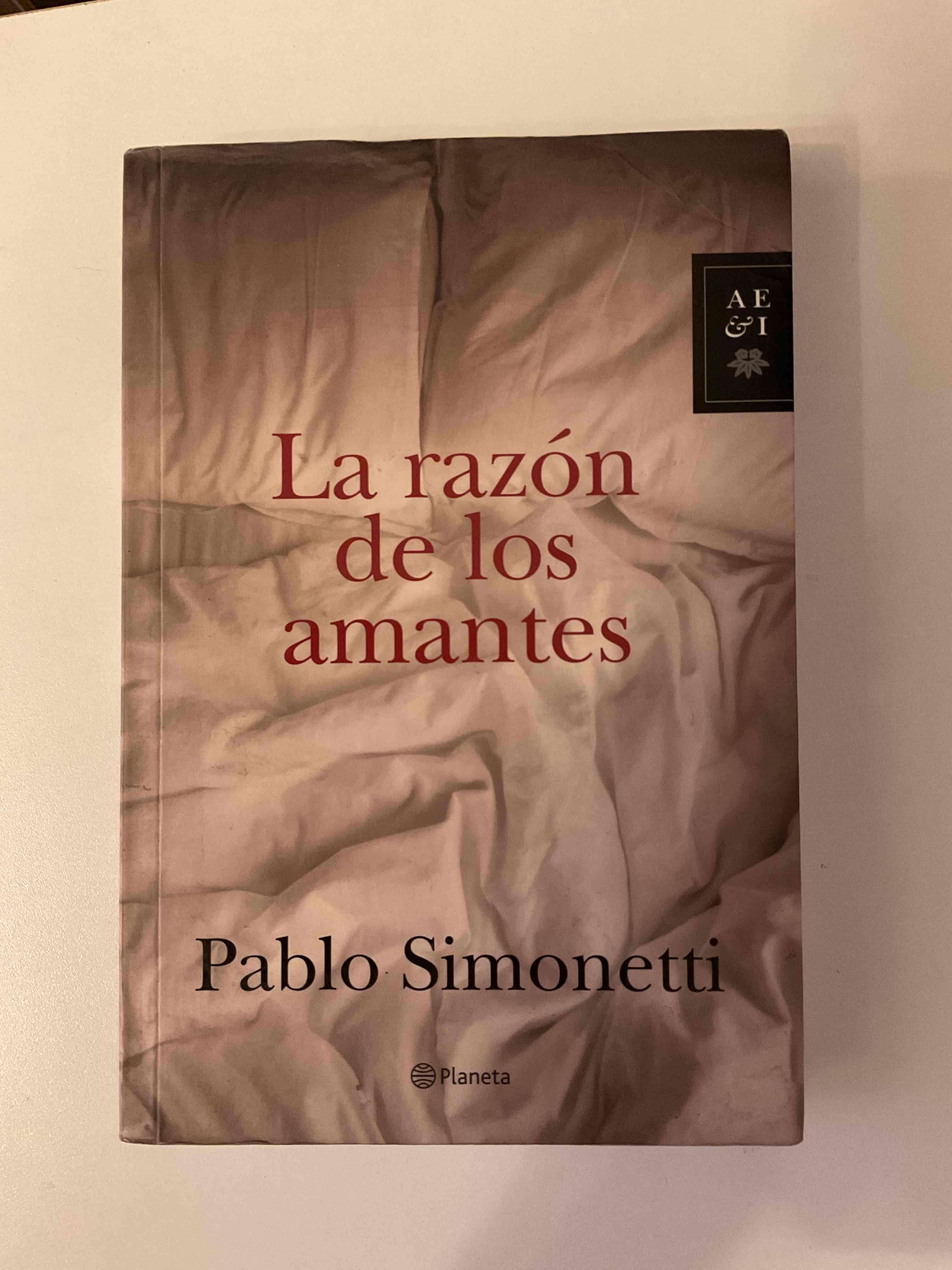 Libro 'La razón de los amantes'