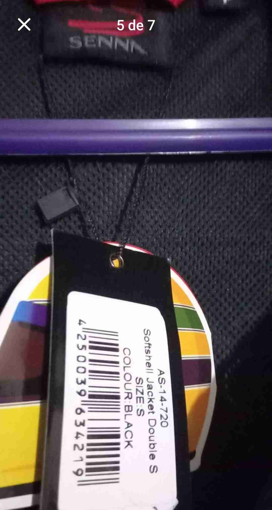 Chaqueta negra Senna original - miniatura 2