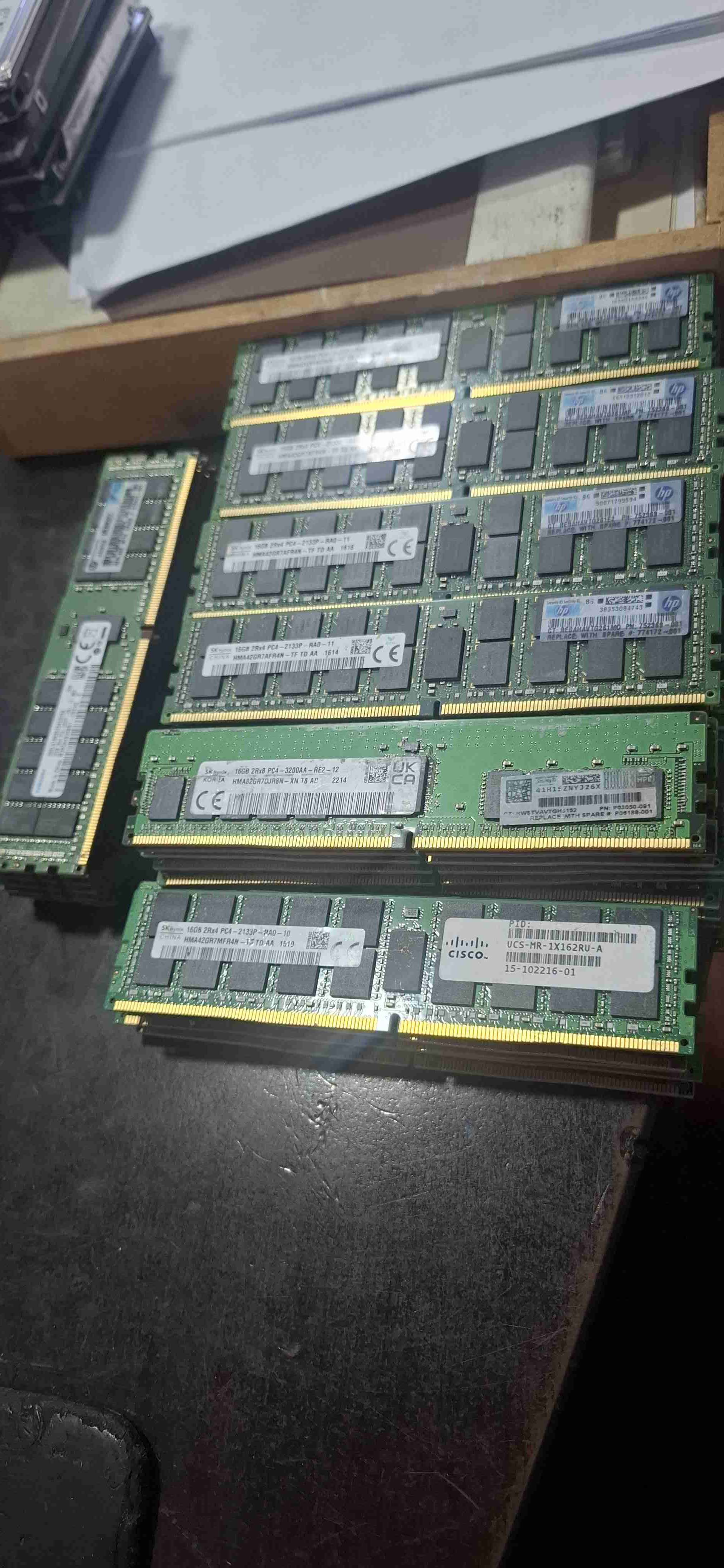 Memorias RAM AL KILO