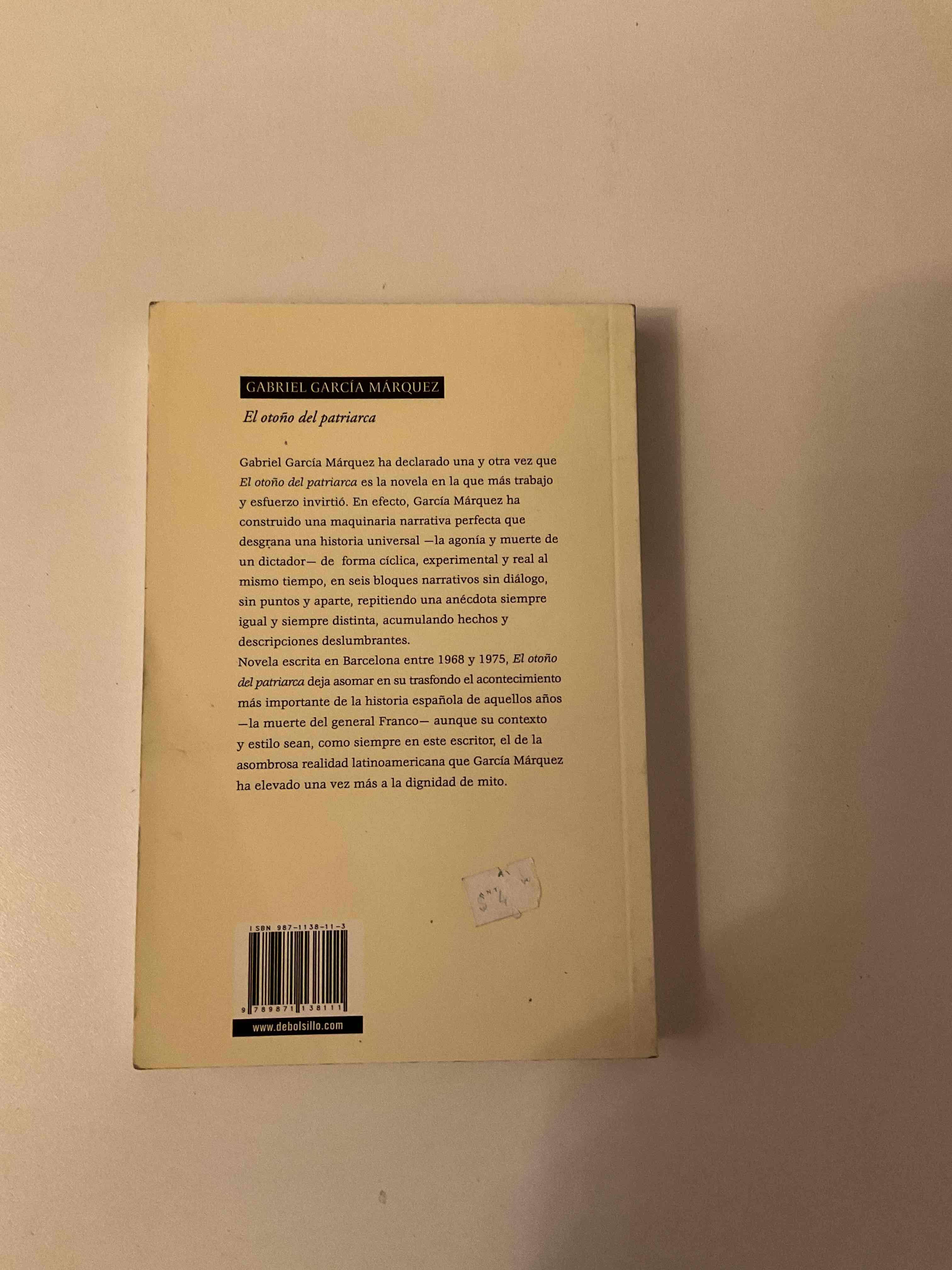 Libro El otoño del patriarca - miniatura 2