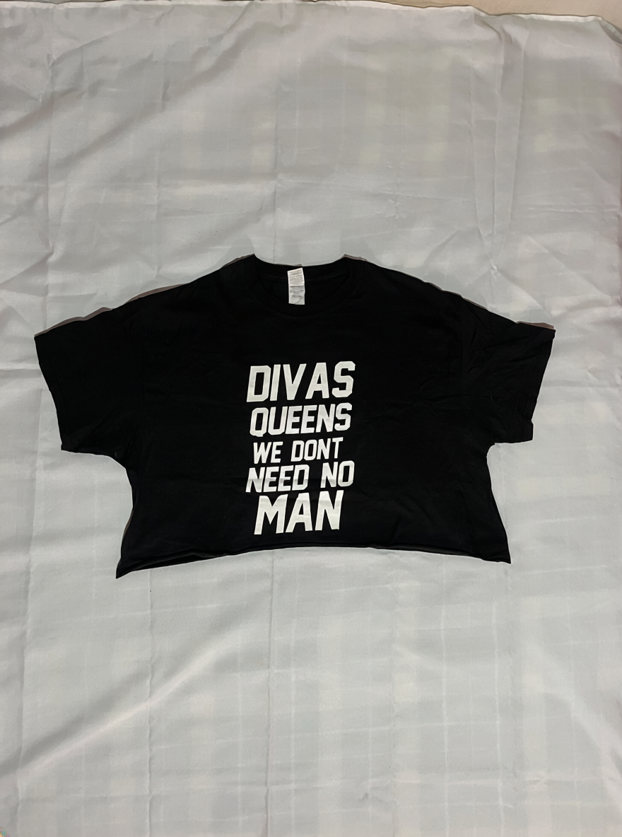 Crop top Little mix fan made