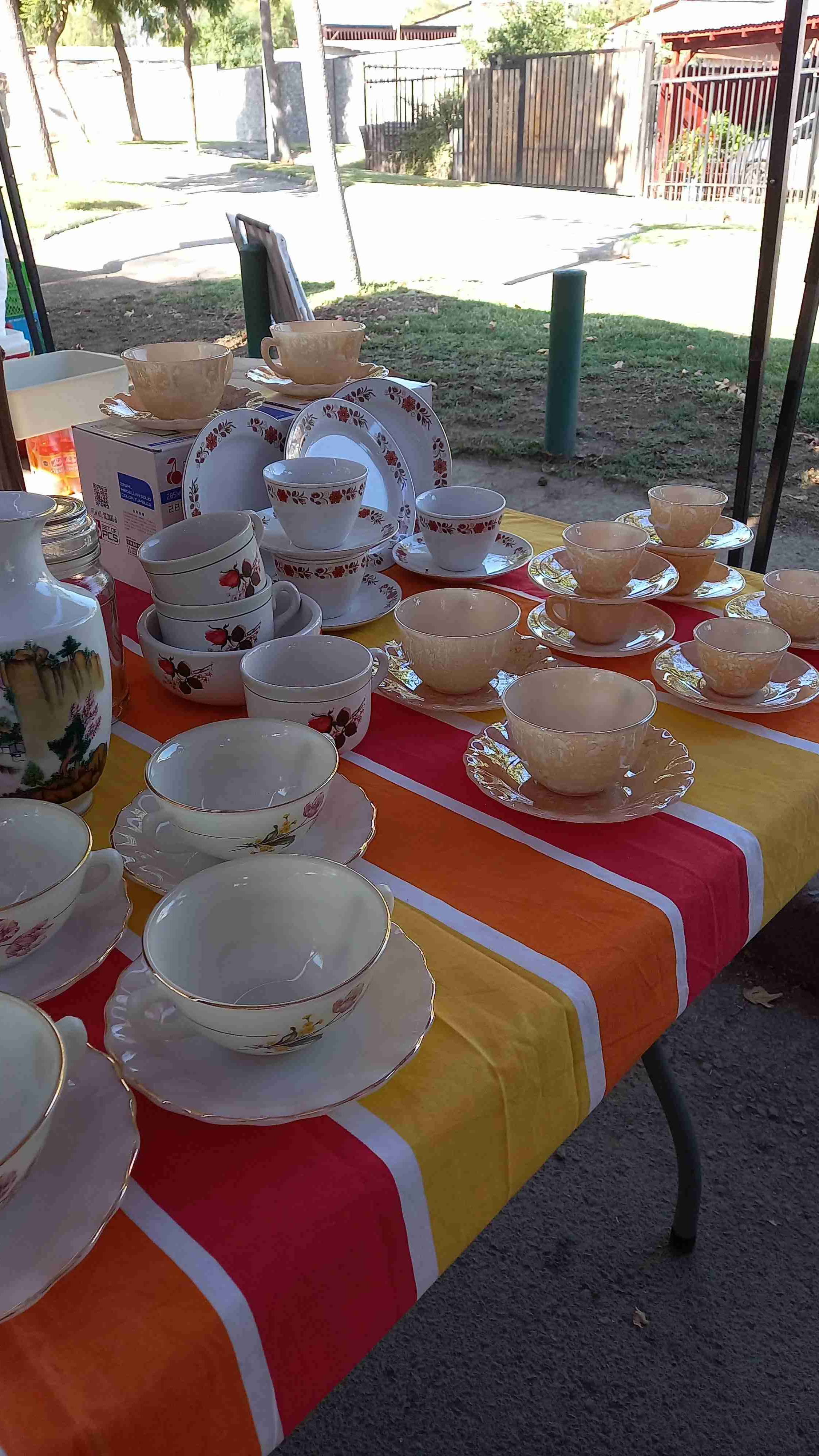 Juego de loza floral vintage - miniatura 6