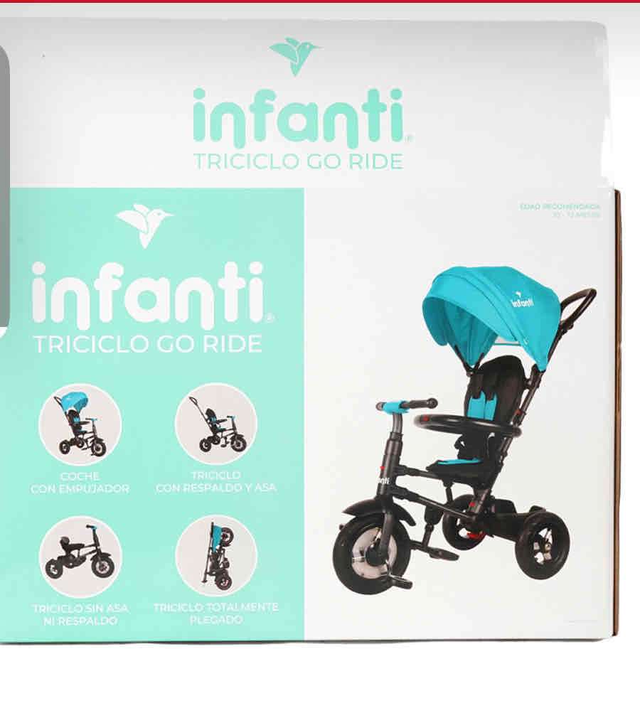 Triciclo infantil go ride 3 en 1 - miniatura 5
