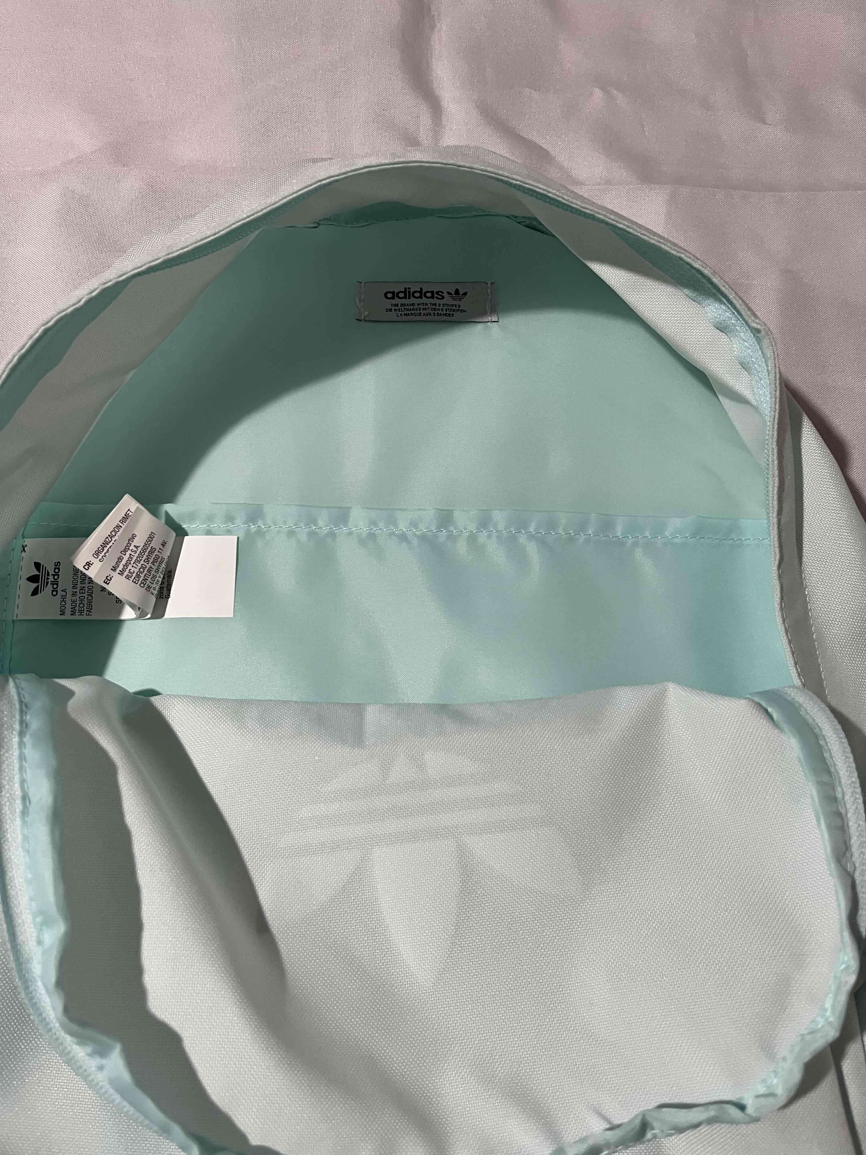 Mochila Adidas celeste (ORIGINAL) - miniatura 3