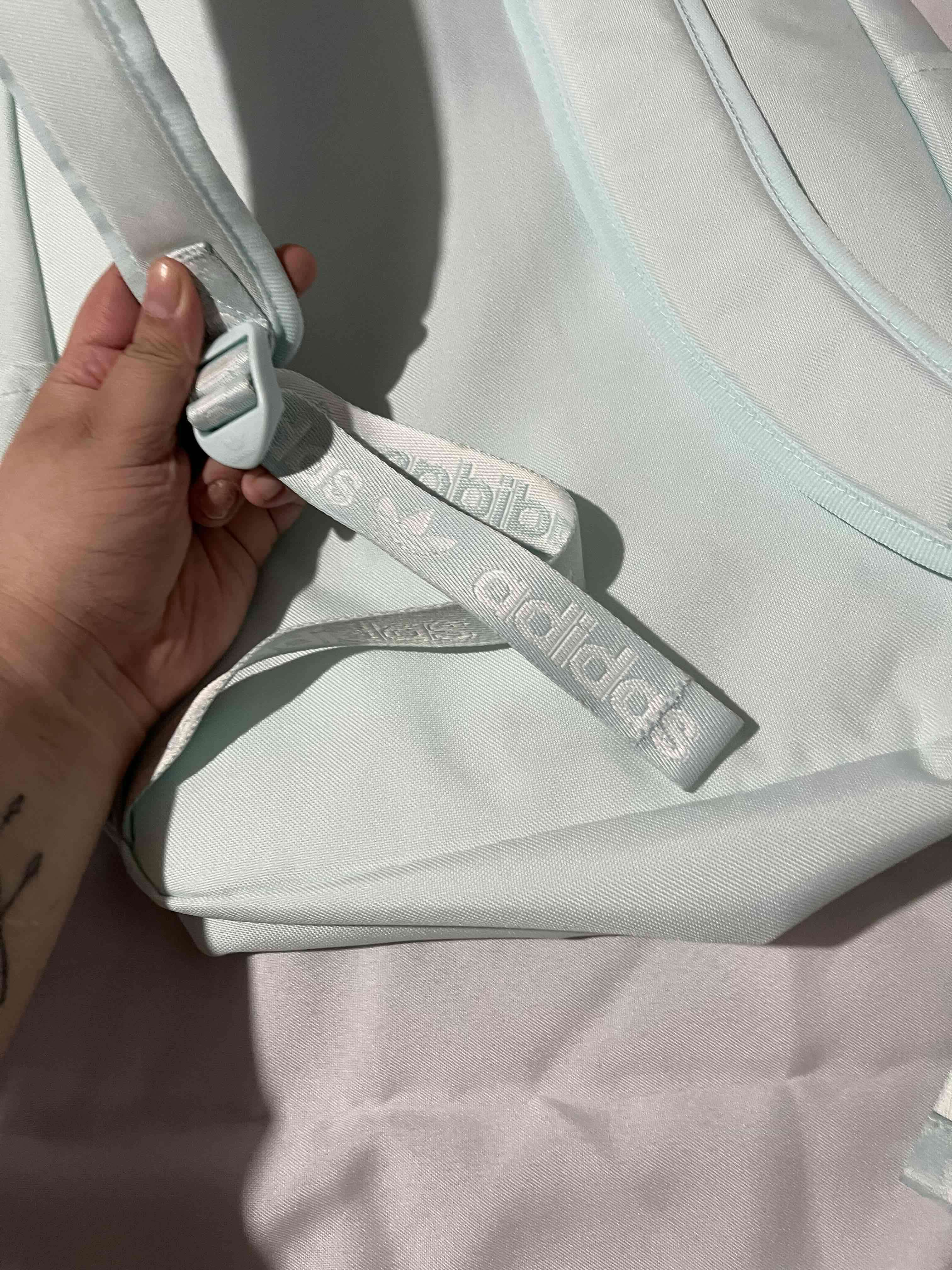 Mochila Adidas celeste (ORIGINAL) - miniatura 4