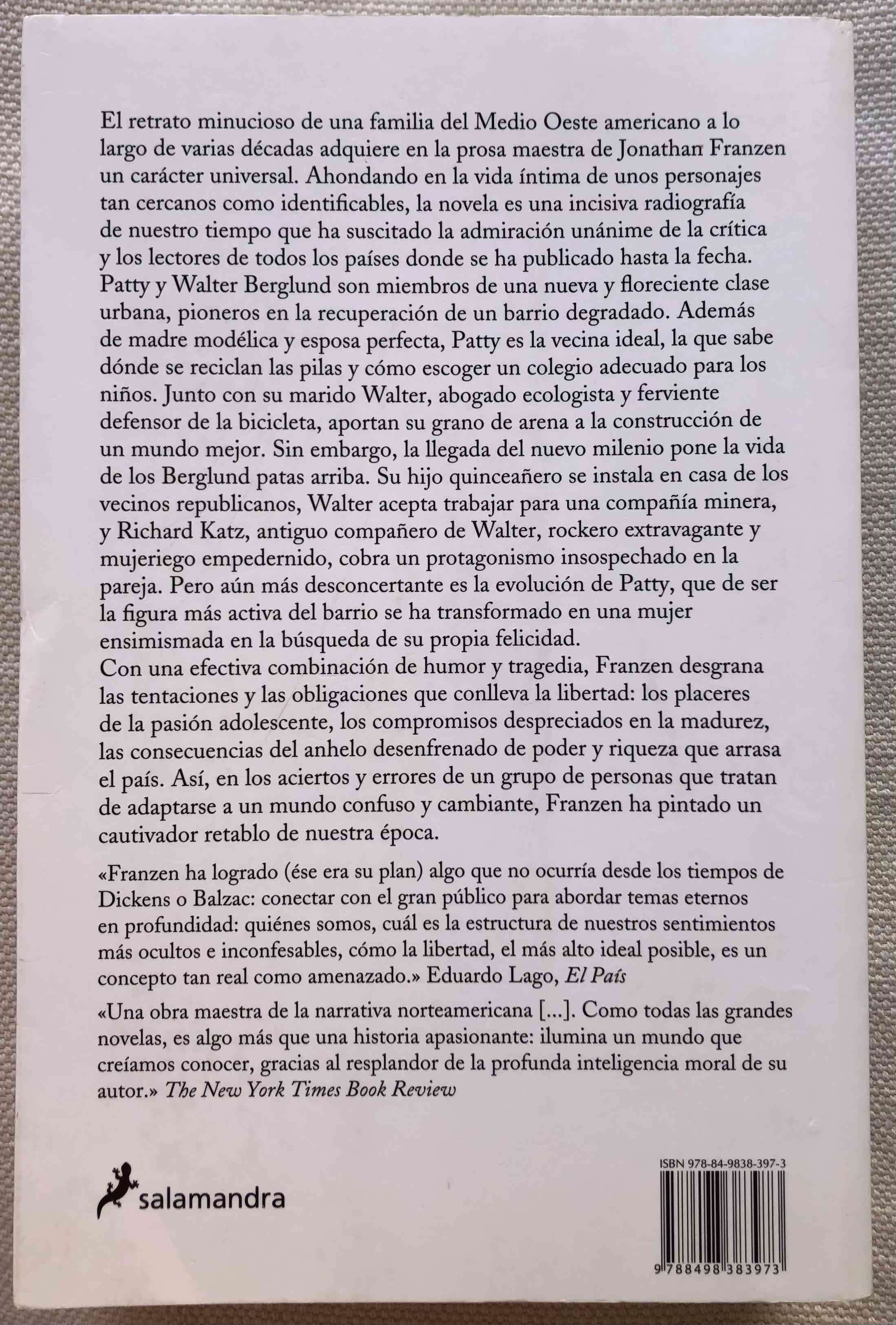 Libro 'Libertad' de Jonathan Franzen - miniatura 4