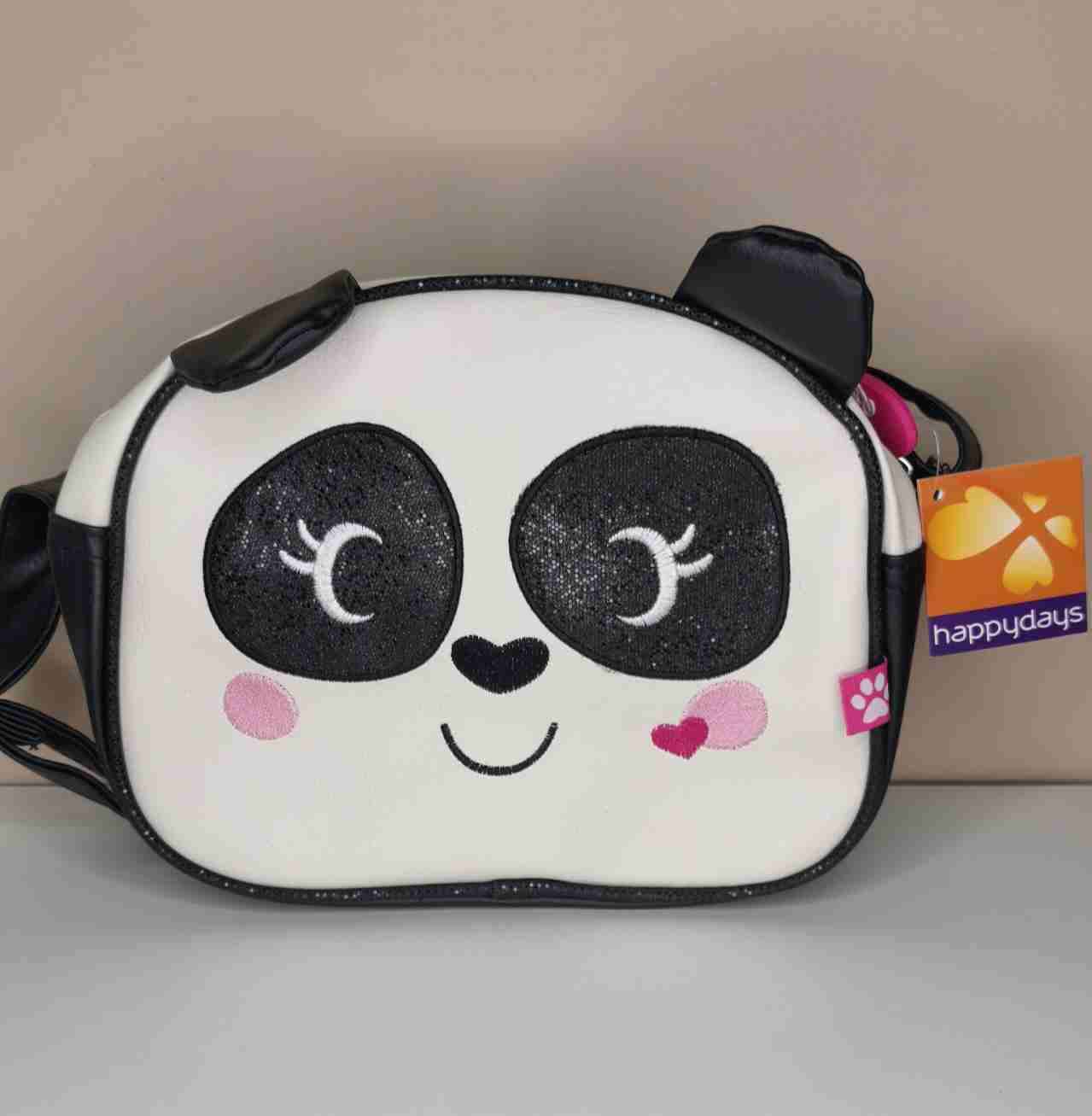 Cartera ecocuero diseño panda