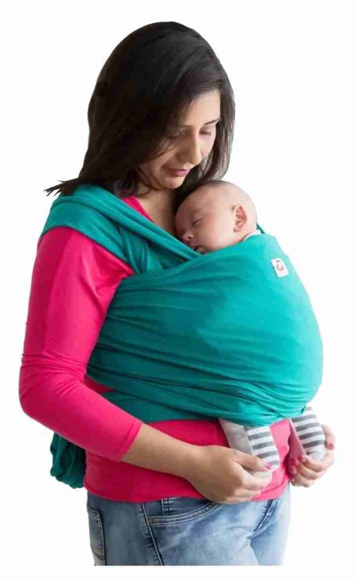 Manta maternal azul Lua - 2