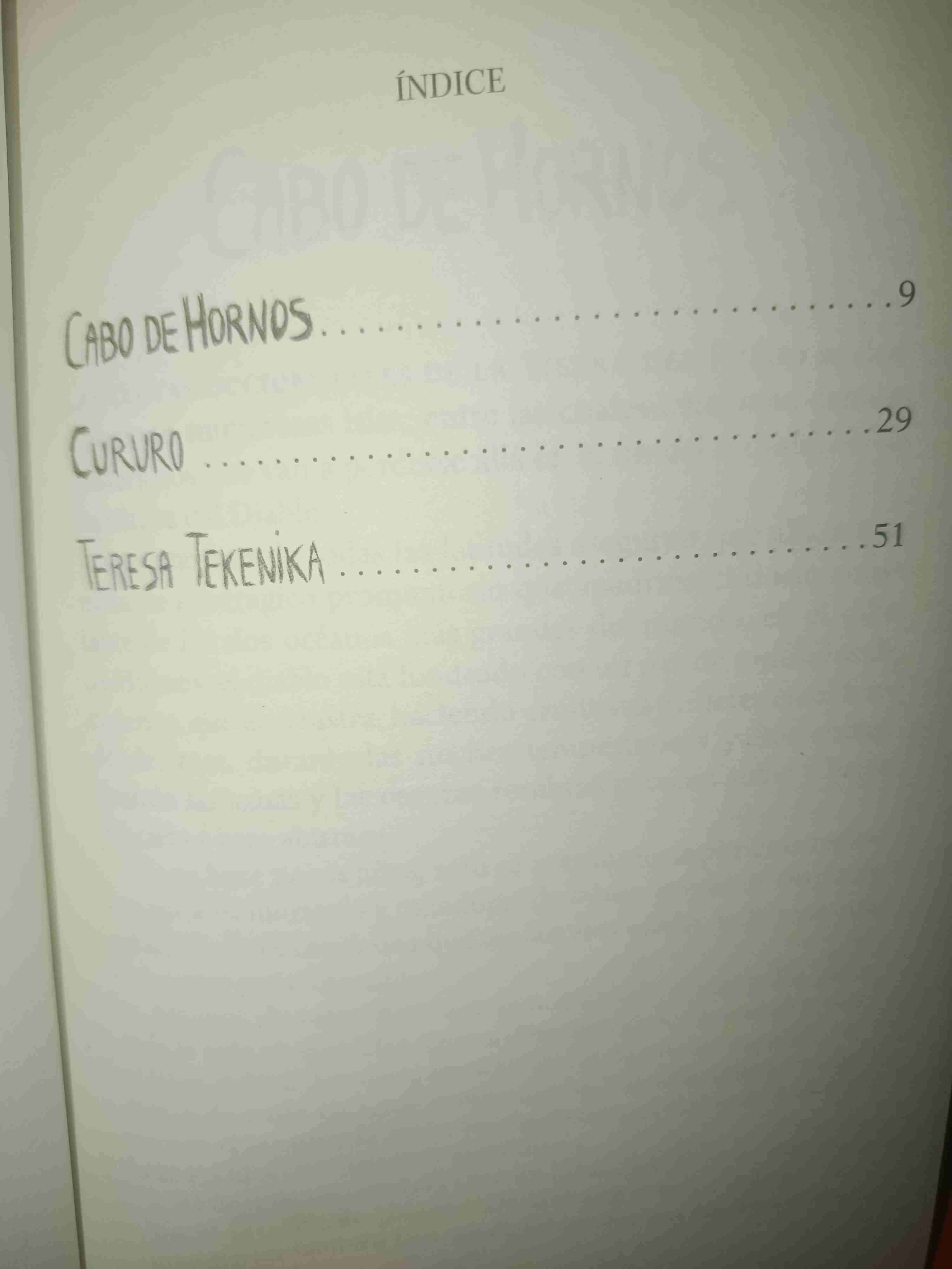 Libro 'Cabo de Hornos y Otros Cuentos' - miniatura 3