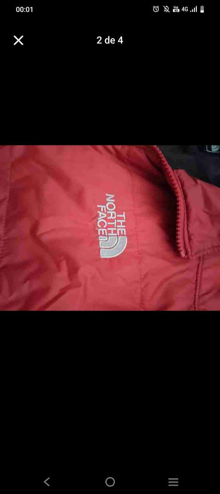 Chaqueta roja The North Face - miniatura 2