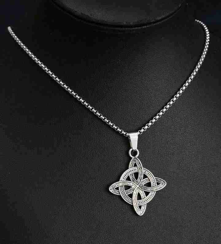 Colgante de acero inoxidable celta - miniatura 2