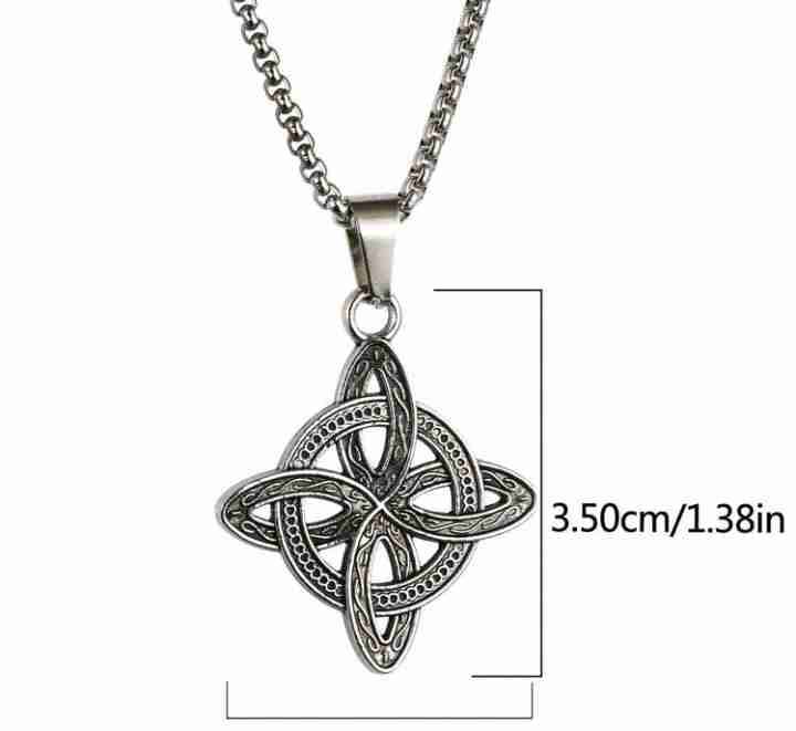 Colgante de acero inoxidable celta - miniatura 3