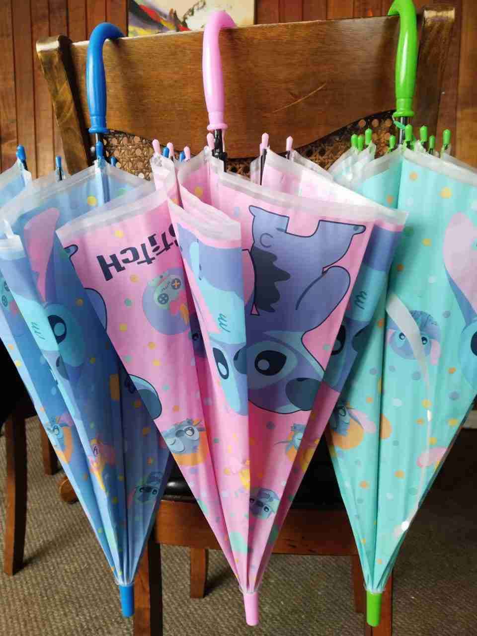 Paraguas infantiles coloridos