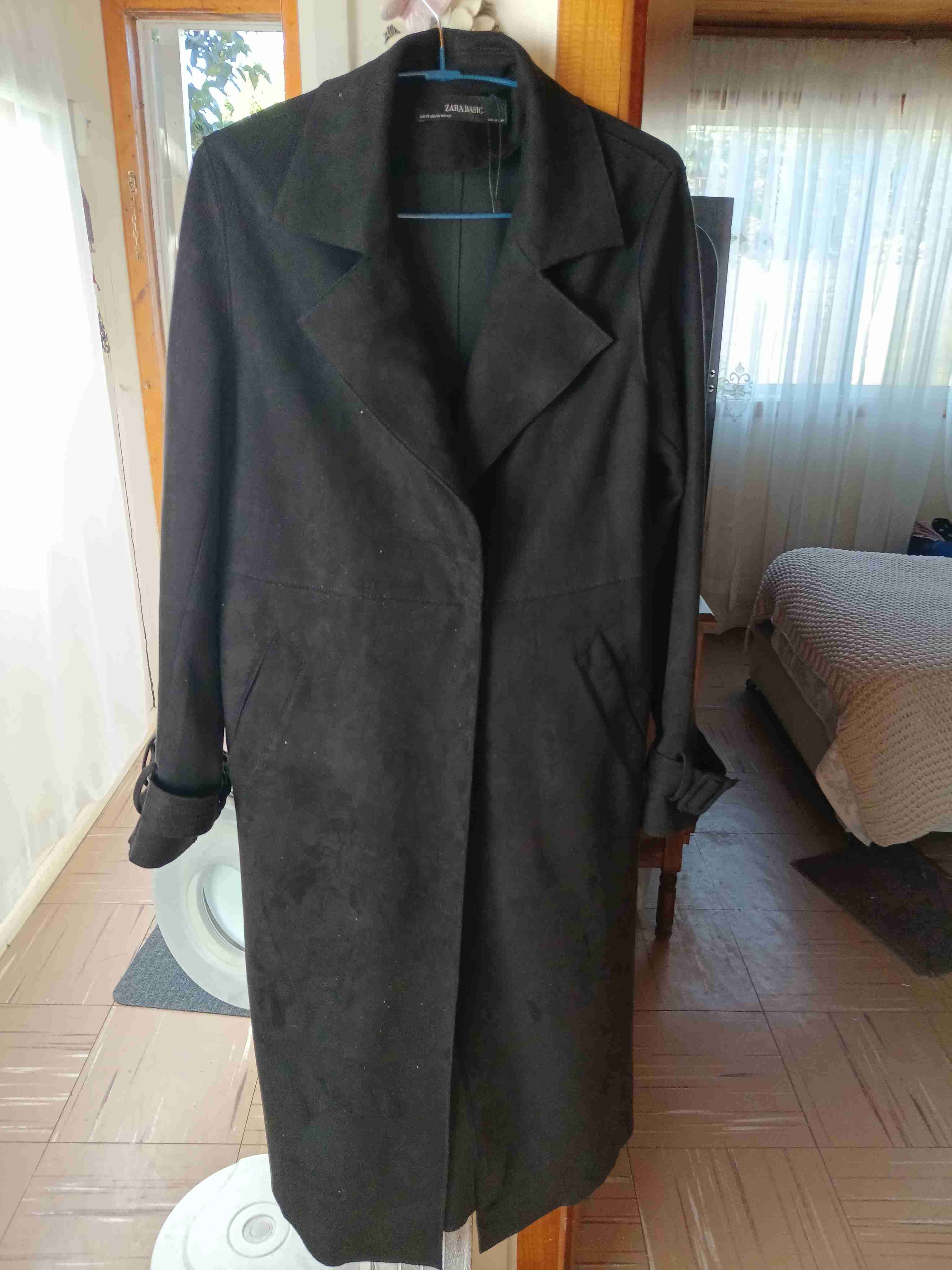 Abrigo negro elegante