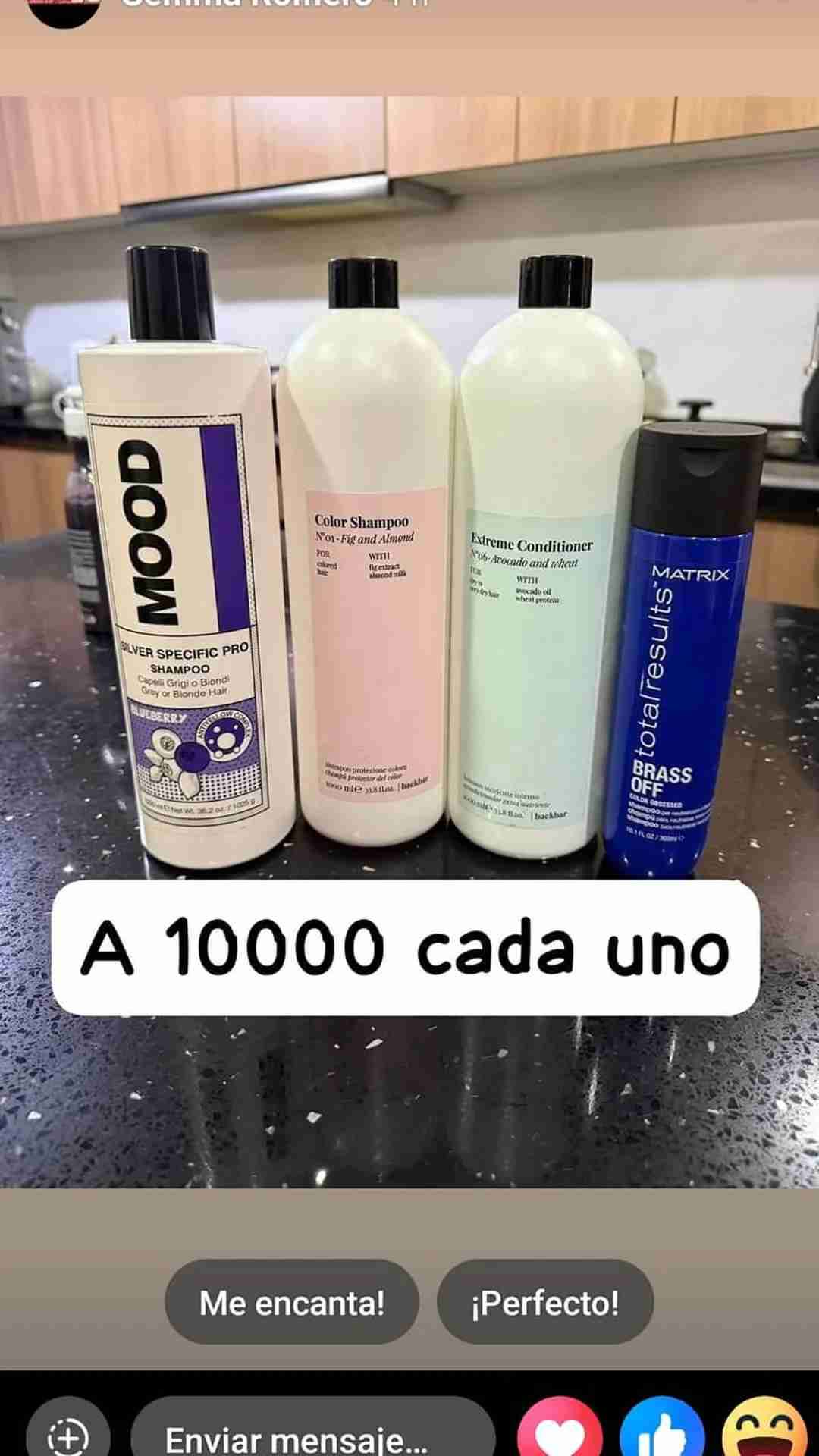 Set de productos capilares Mood