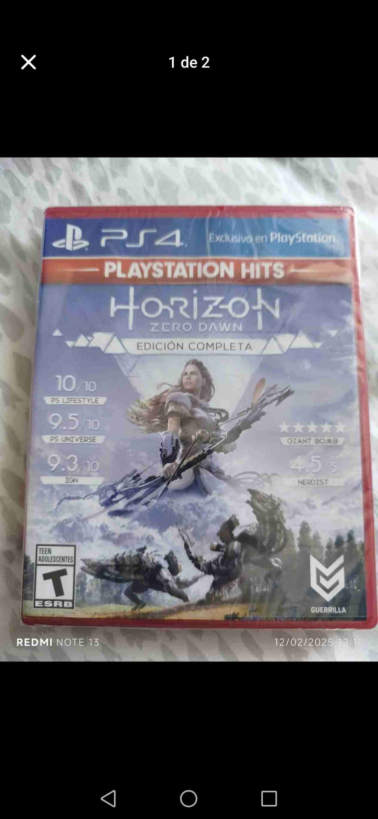 Juego PS4 Horizon Zero Dawn