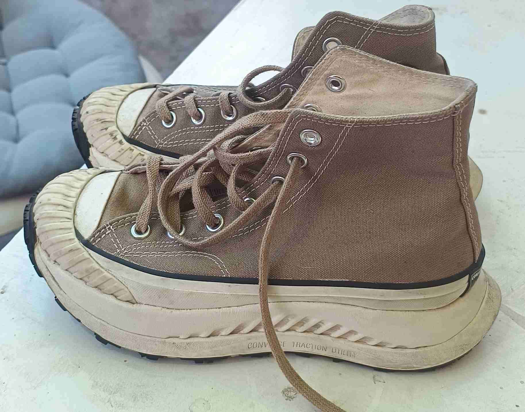 Zapatillas altas marrones Converse - miniatura 2