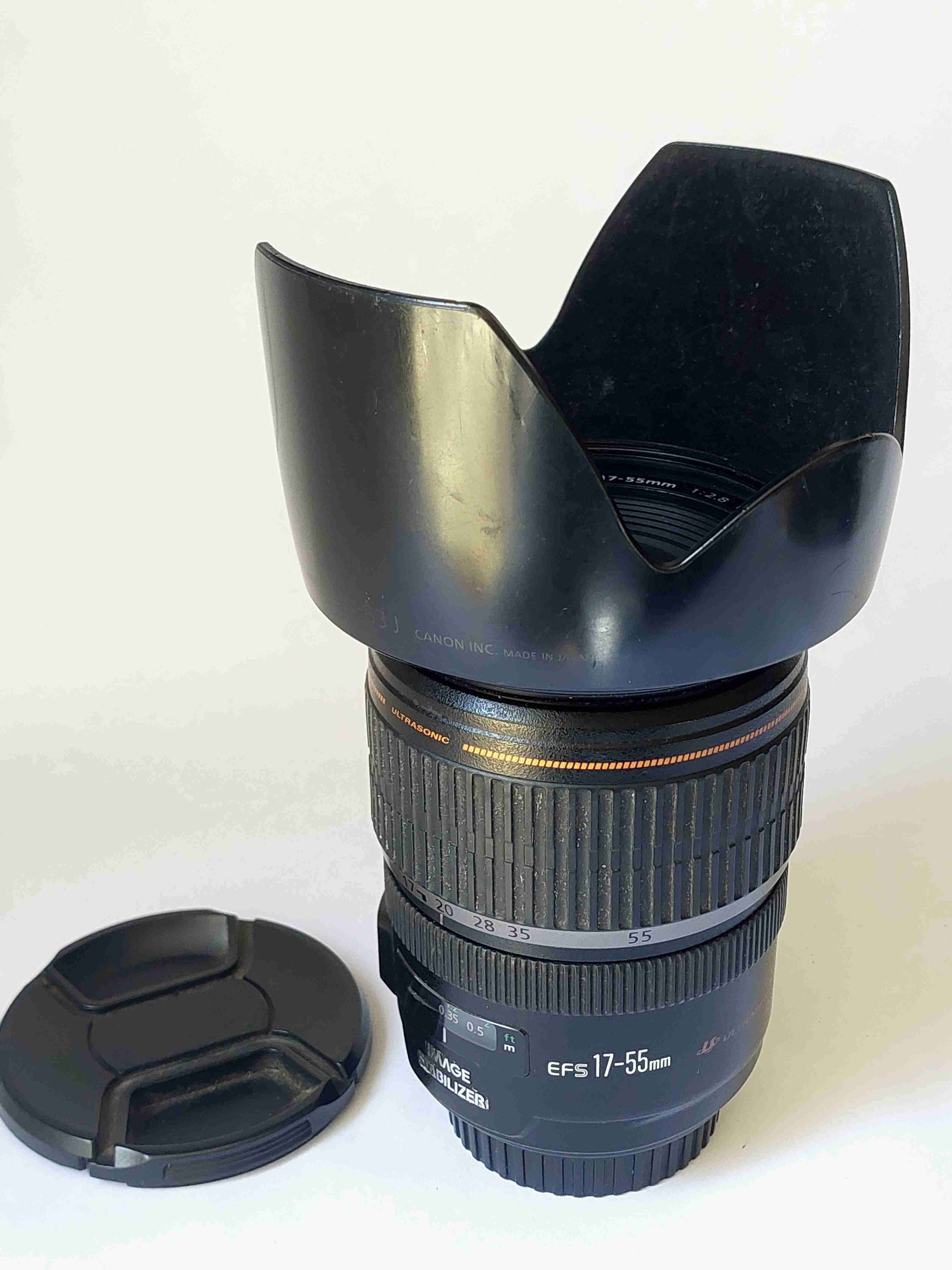 Lente Canon EF-S 17-55 f2 8