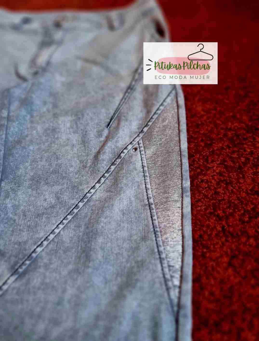 Jeans Elisa Cavaletti detalles encaje - miniatura 5