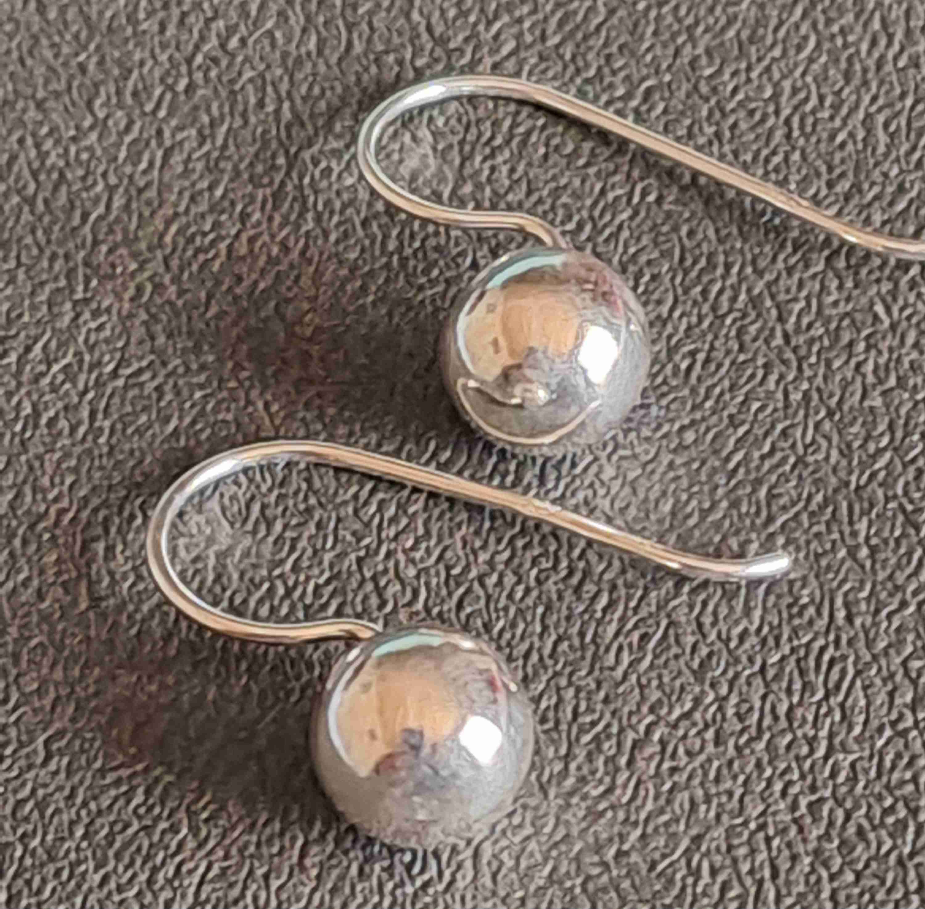 Pendientes de plata minimalistas