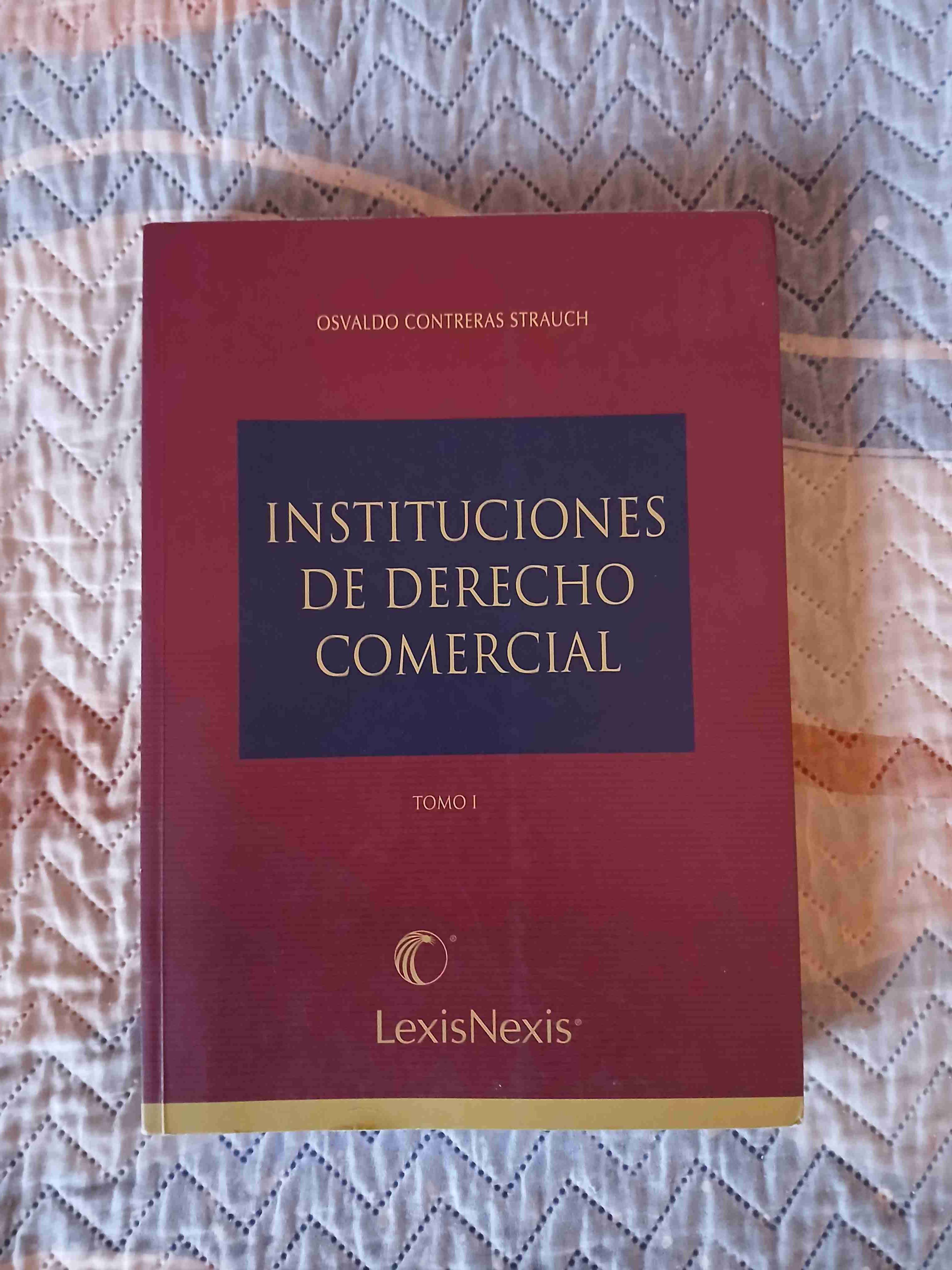 Libro Instituciones de Derecho Comercial