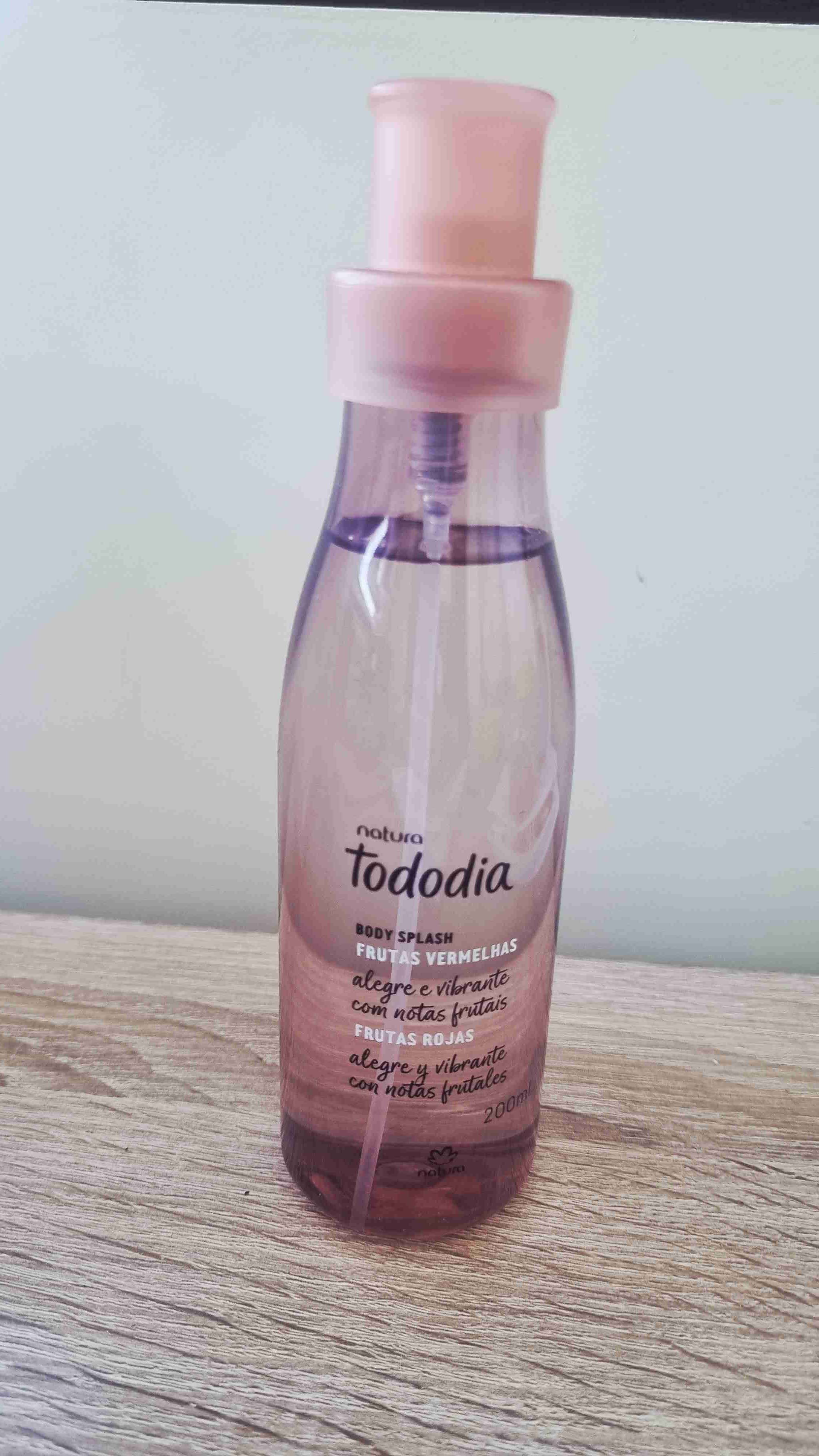 Body Splash Natura Tododia Frutas Rojas