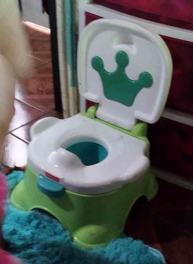 Bacinica infantil verde