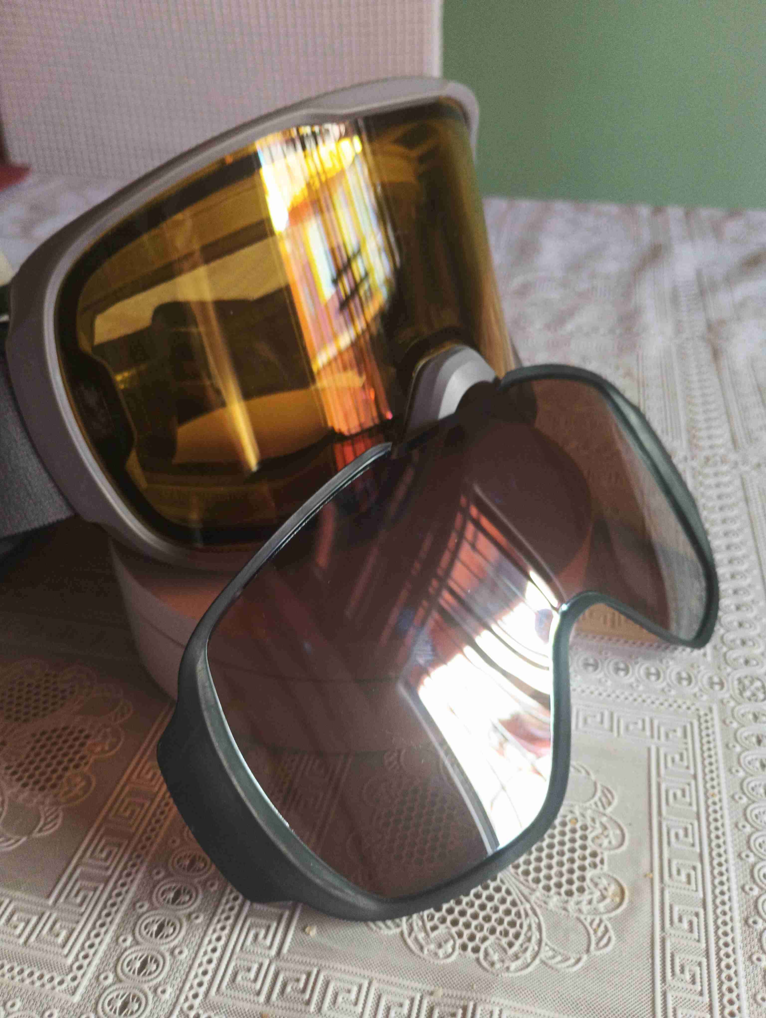 Gafas de esquí negras - miniatura 4