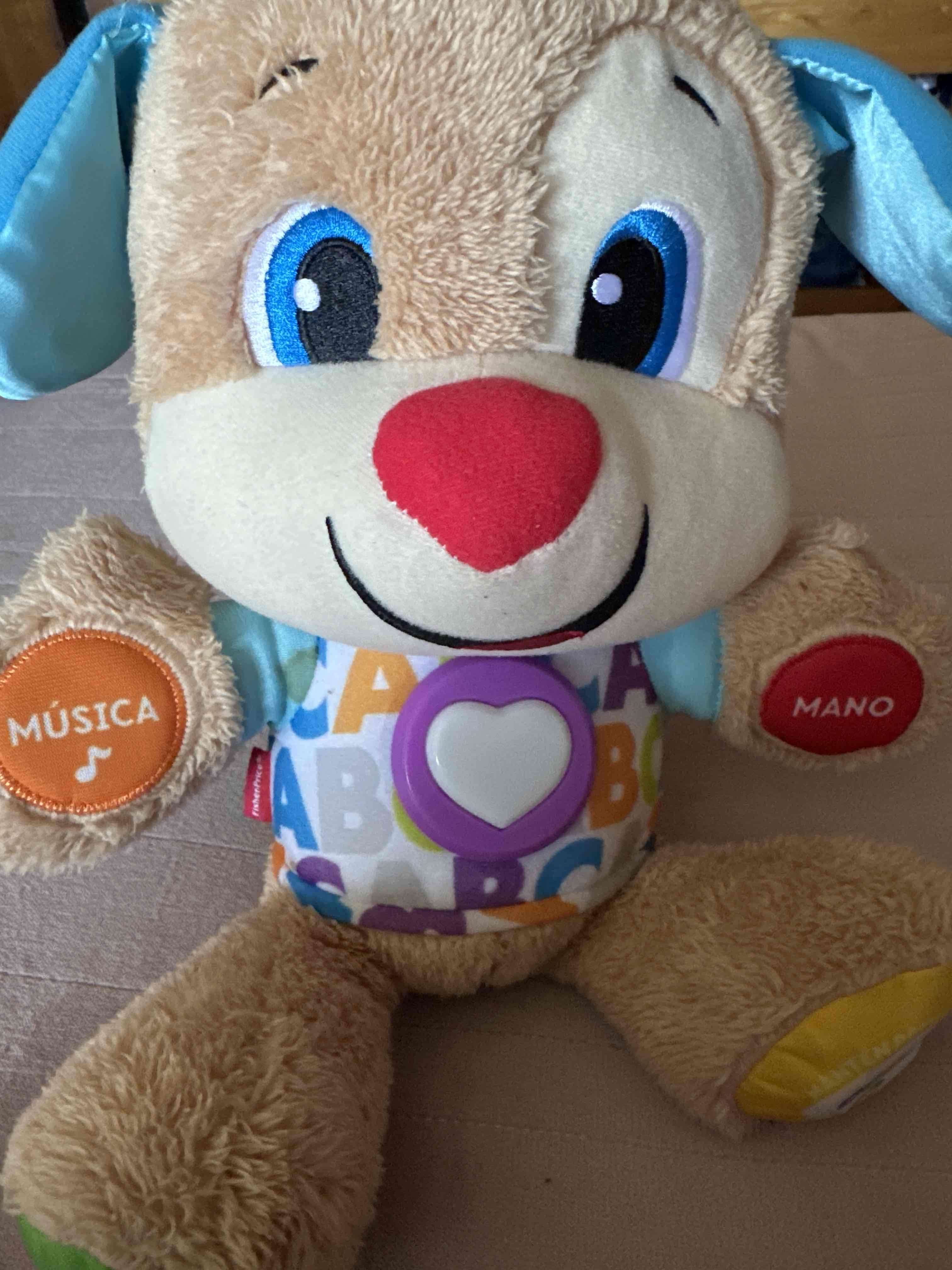 Peluche educativo musical
