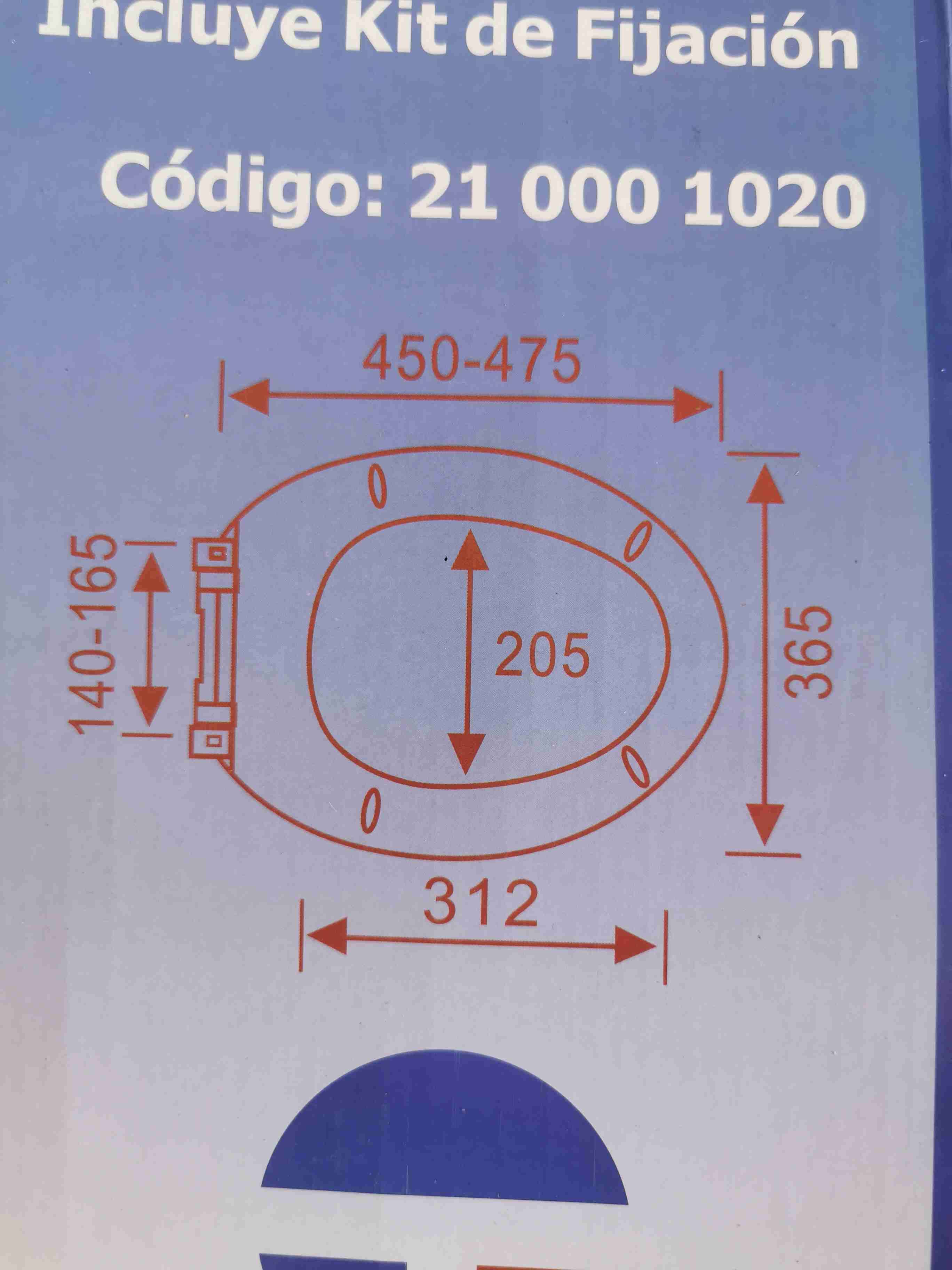 Asiento de WC moderno - miniatura 2