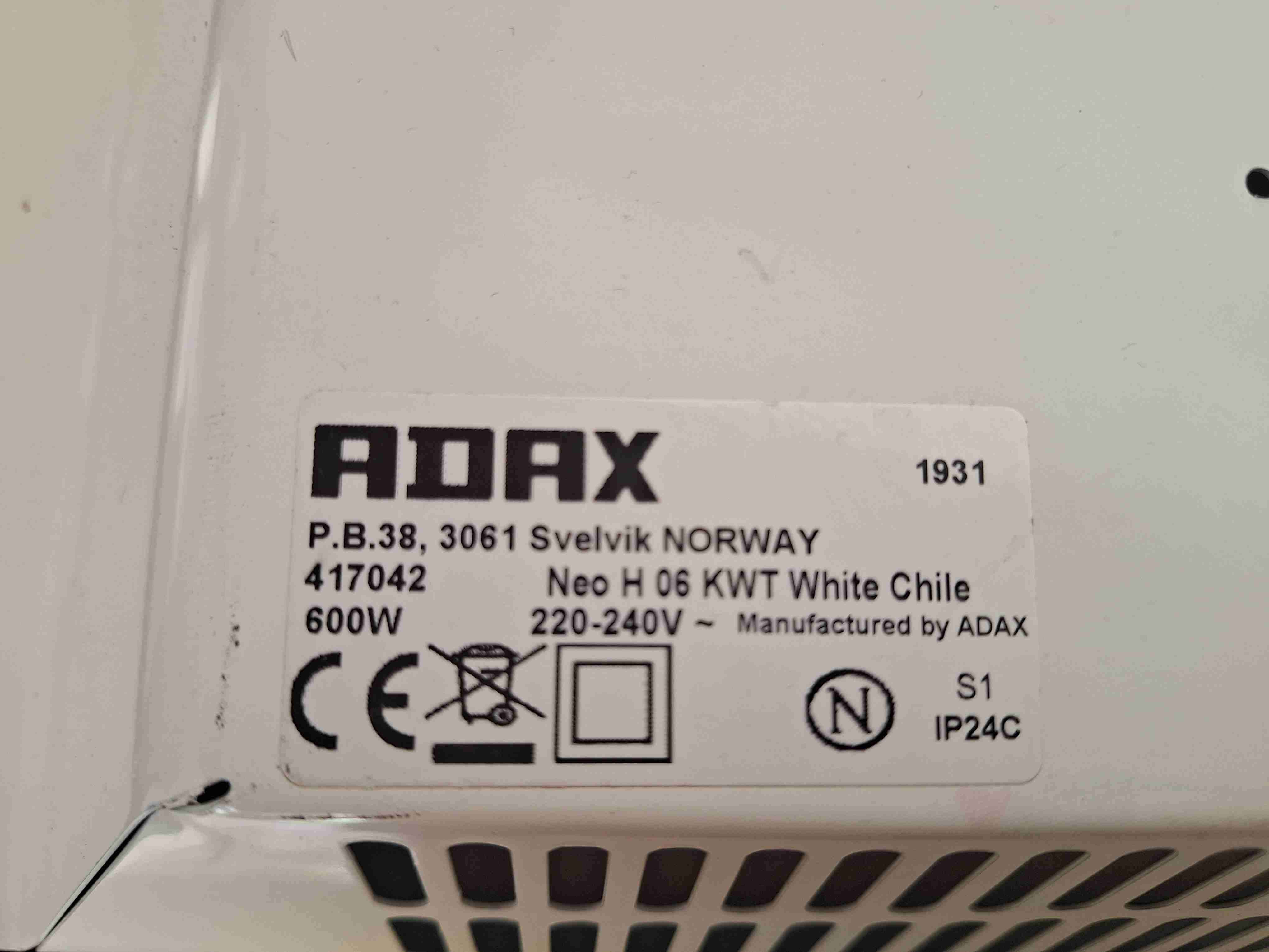 Calefactor de pared con Wi-Fi - miniatura 5