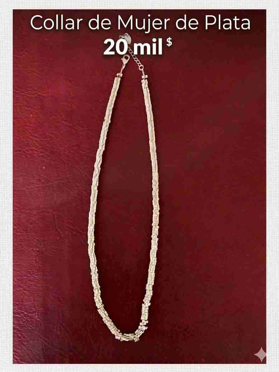 Collar de mujer de plata