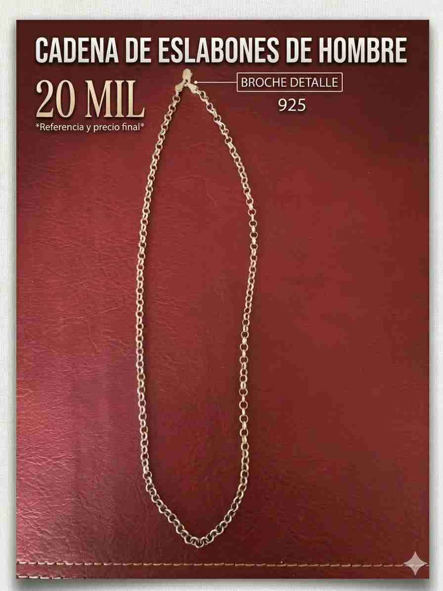 Cadena de eslabones hombre