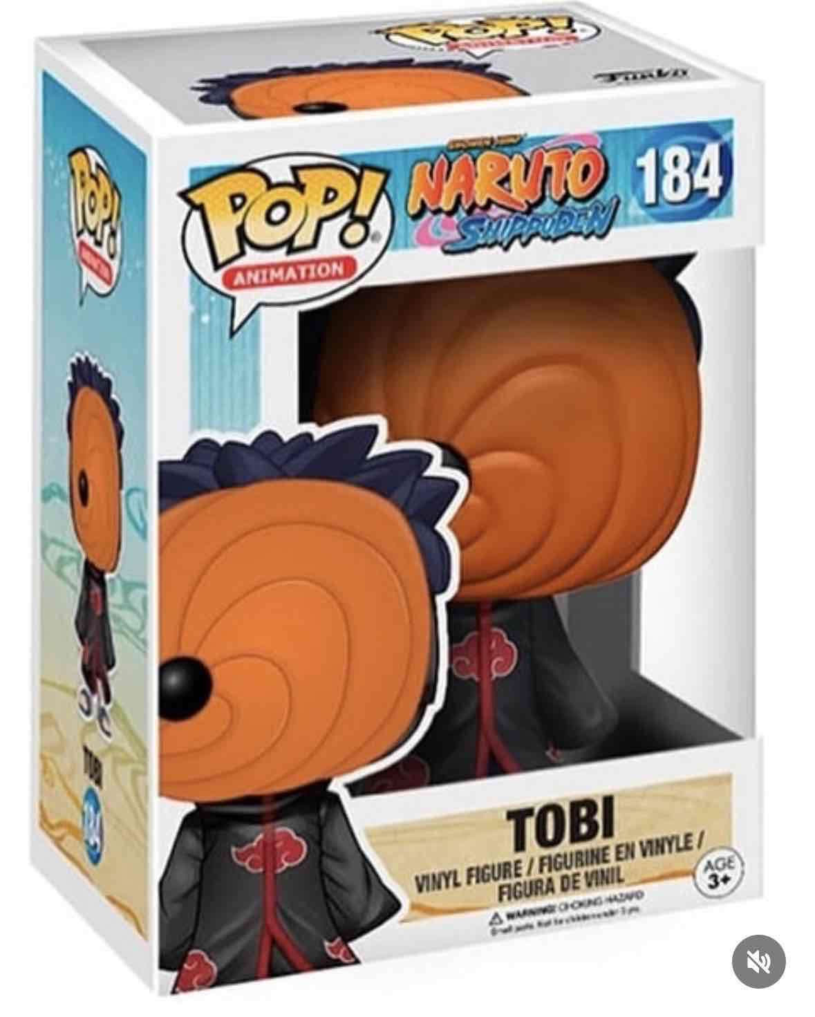 Figura Funko Pop Tobi de Naruto
