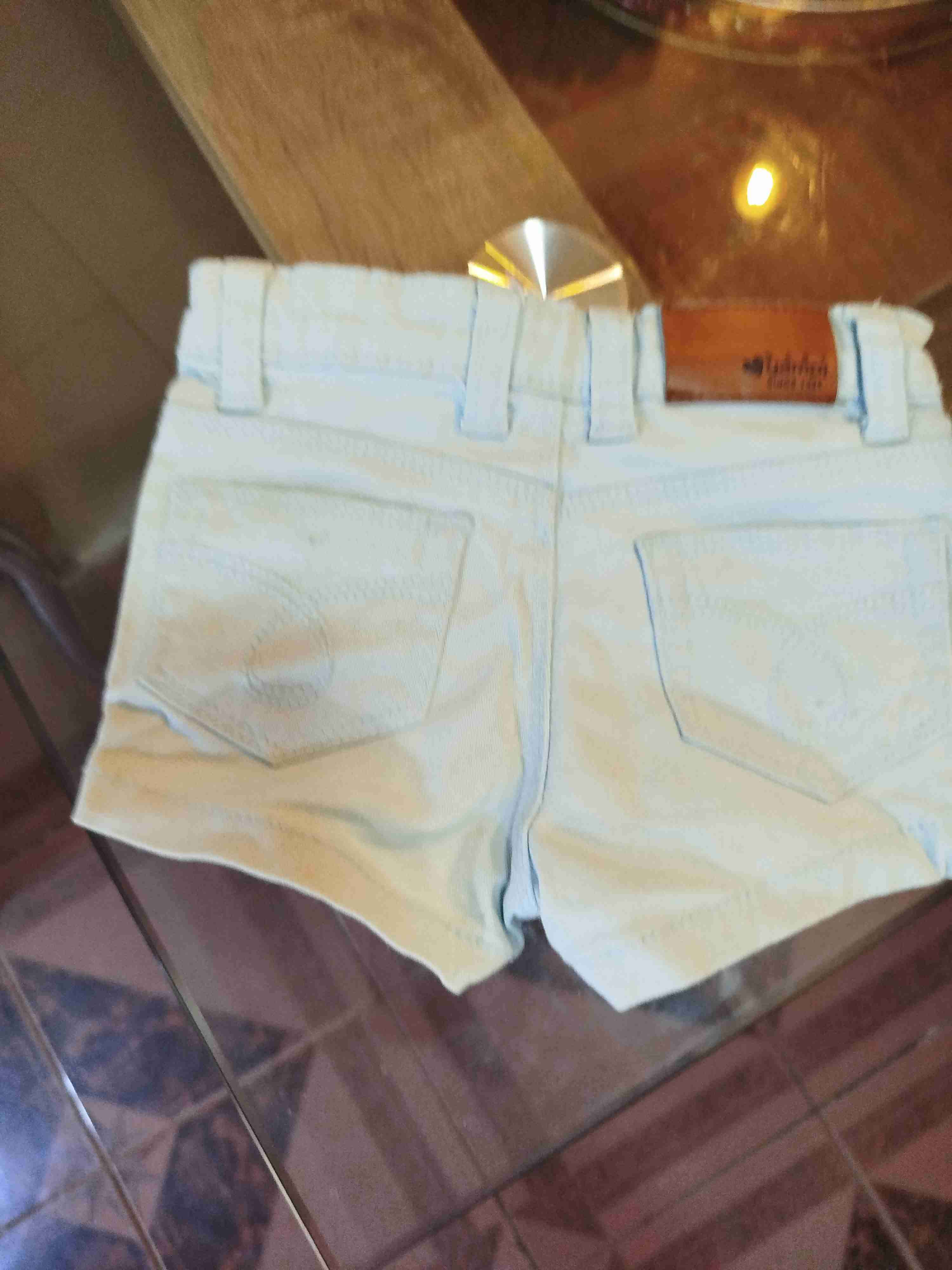 Shorts de mezclilla blancos - miniatura 2