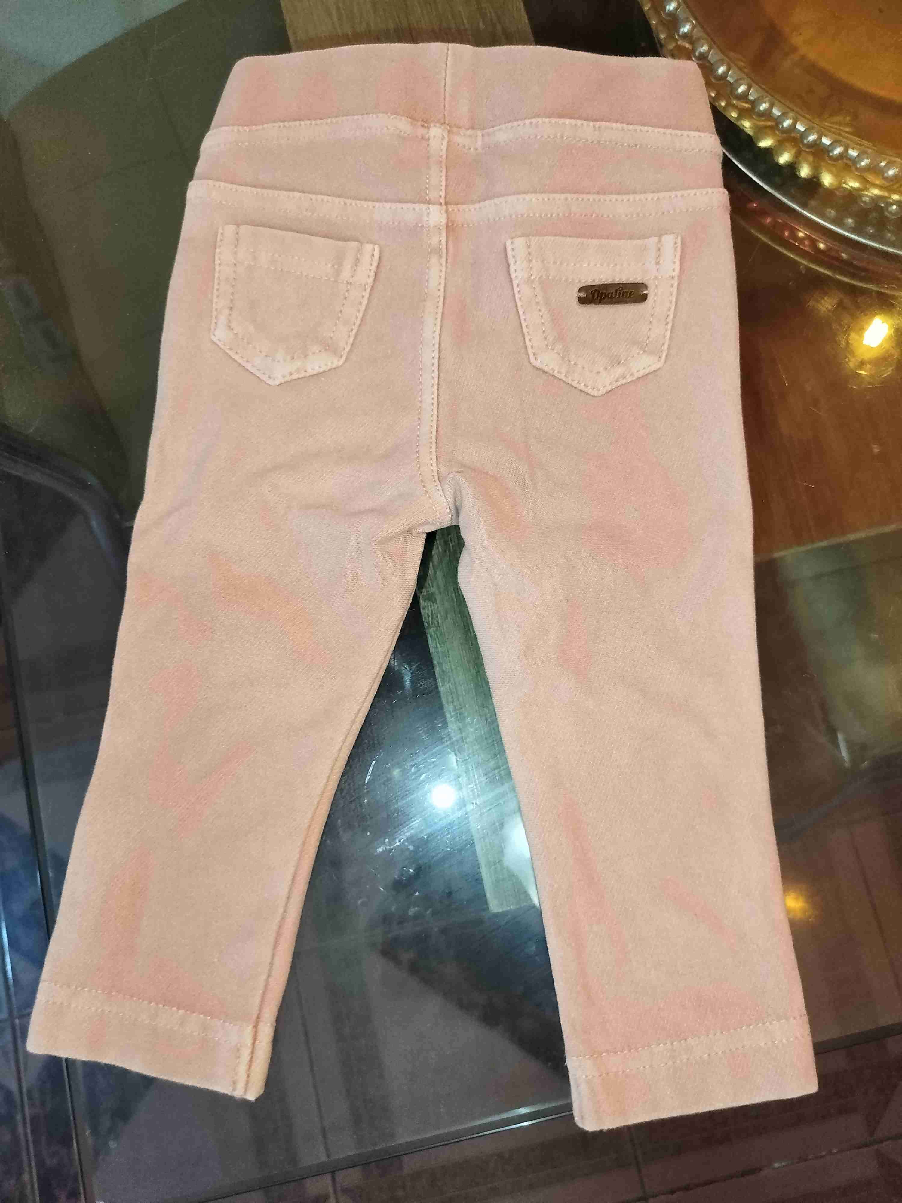 Pantalones rosados para bebé - miniatura 2