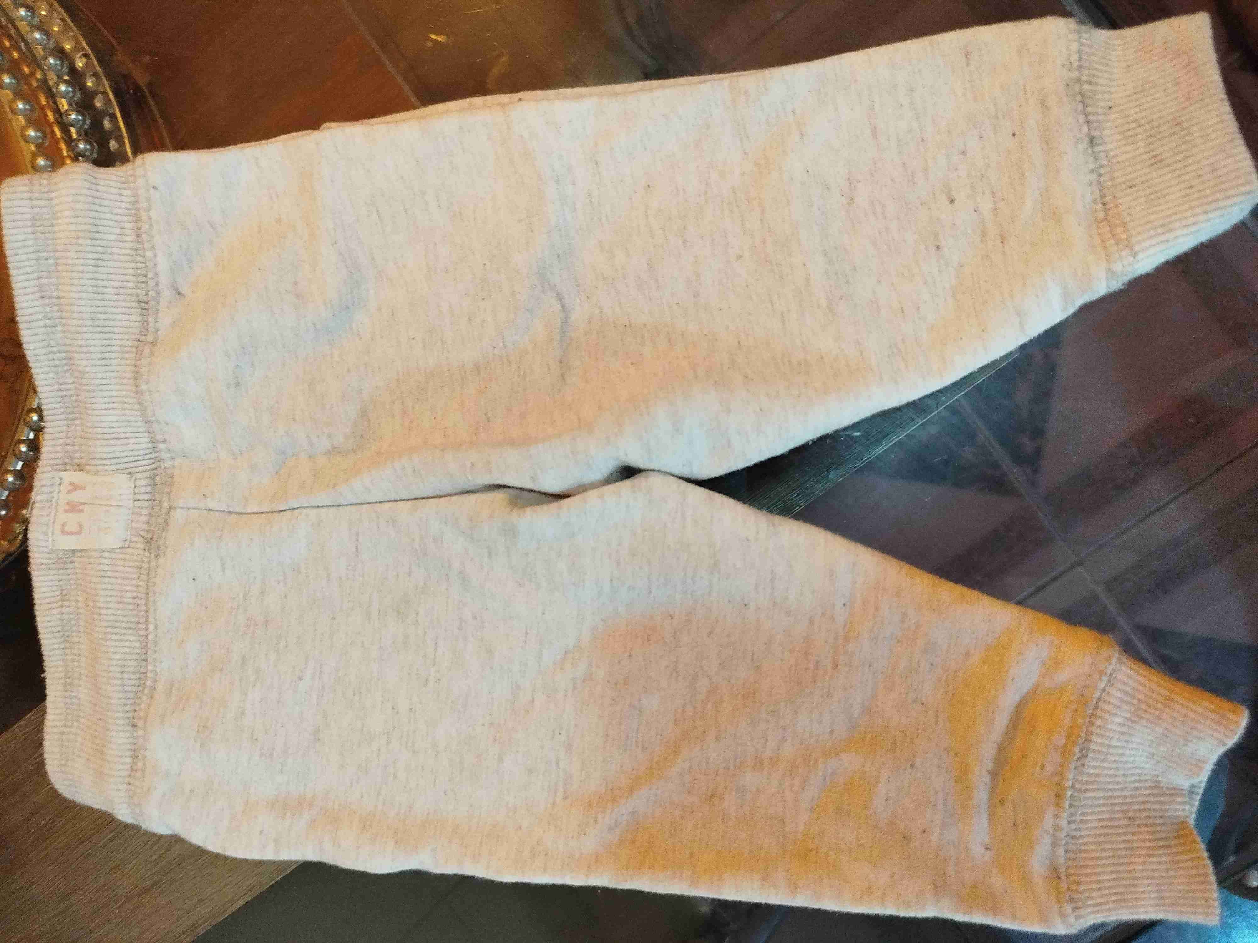 Pantalón jogging infantil beige - miniatura 2