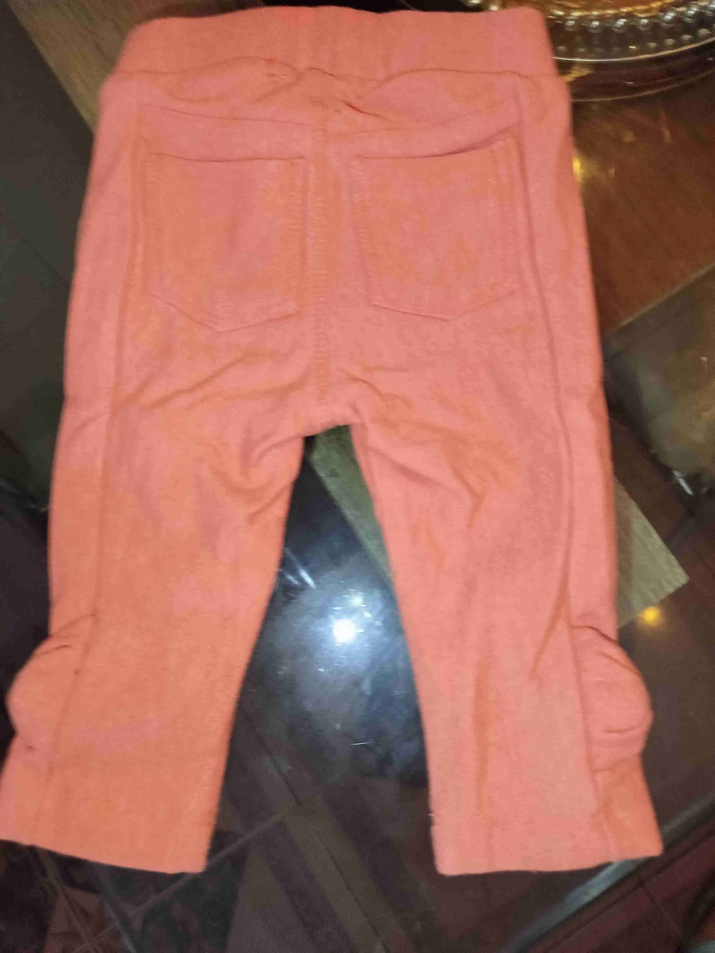 Pantalón bebé color salmón - miniatura 2