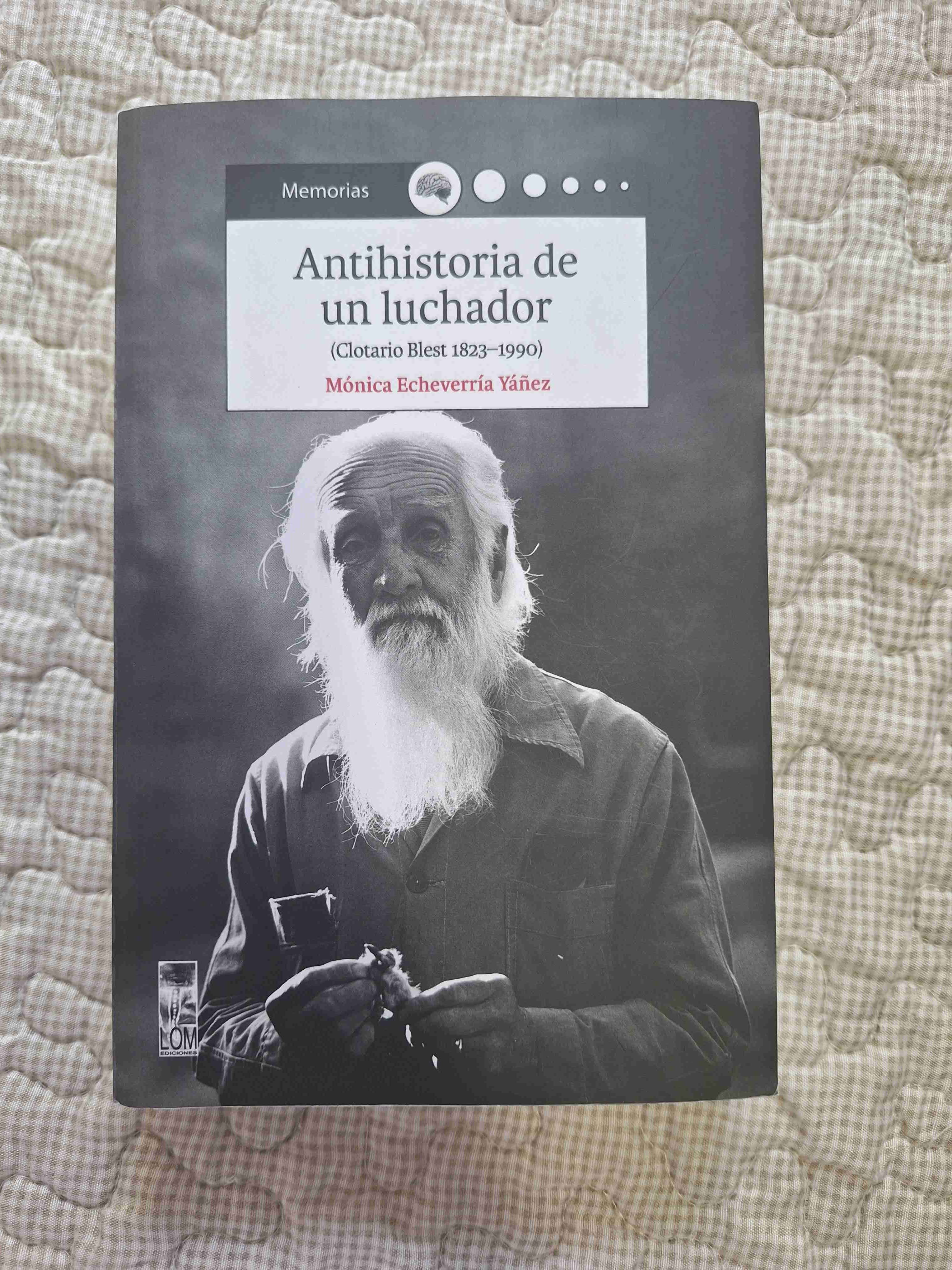 Libro 'Antihistoria de un luchador'