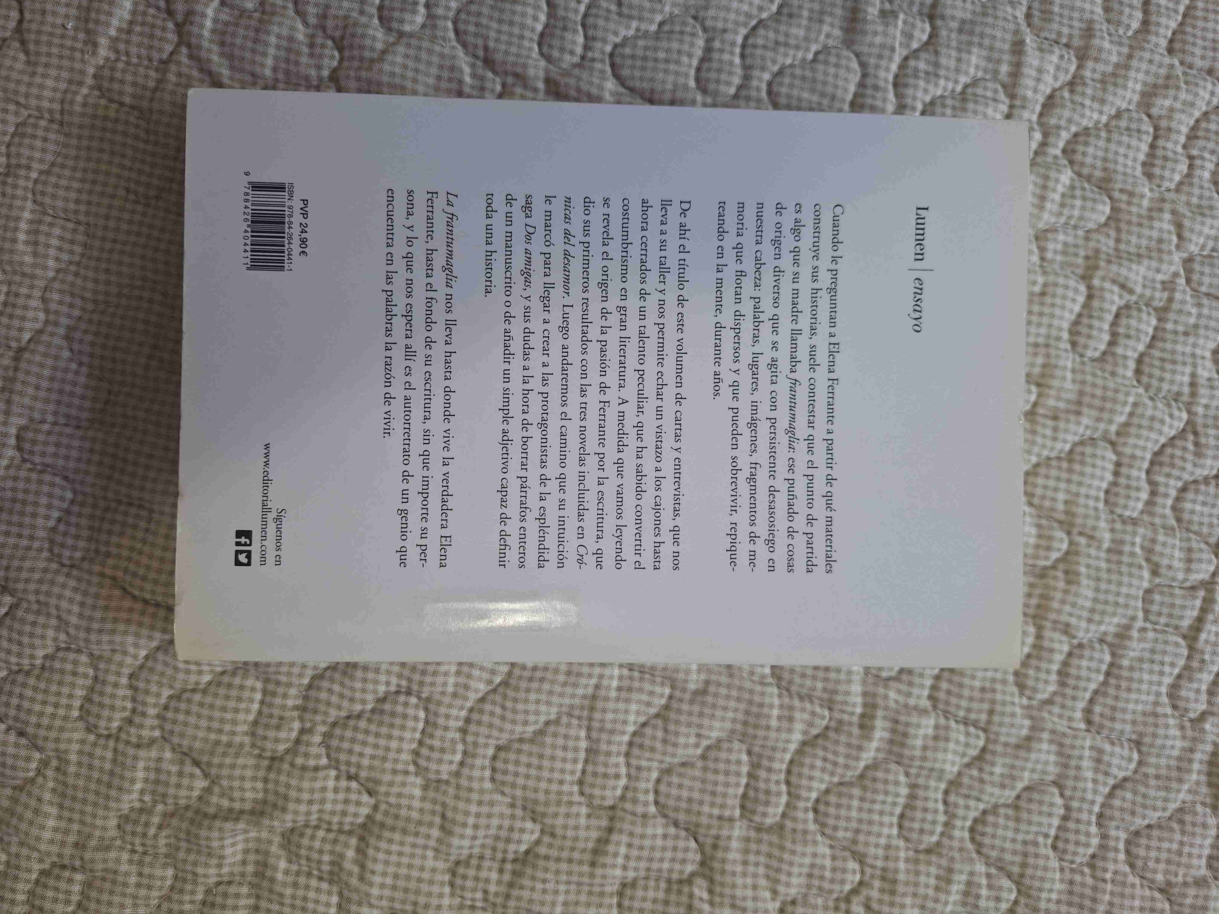 Libro 'La frantumaglia' Elena Ferrante - miniatura 2